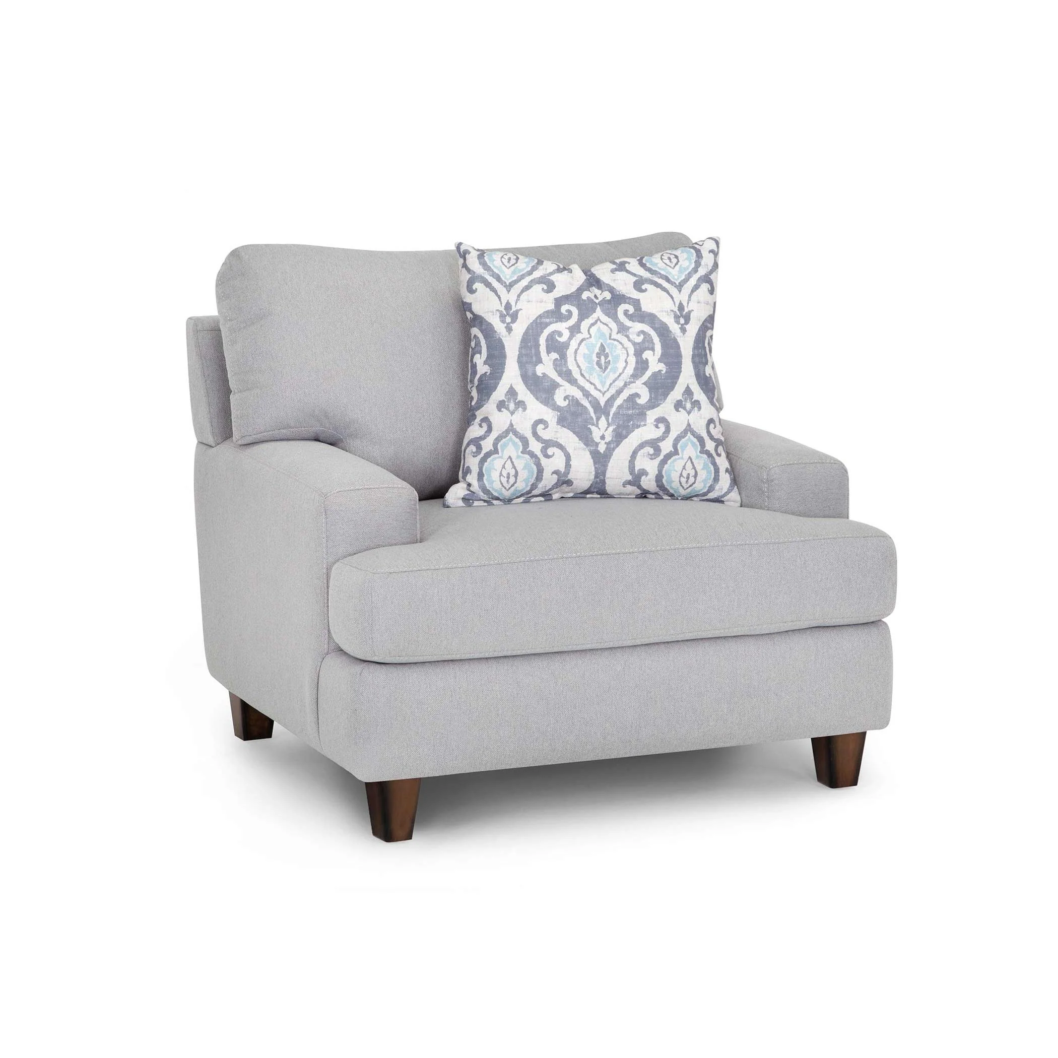 Franklin Bradshaw Stationary Fabric Chair 906-88 1901-49 - Image 1