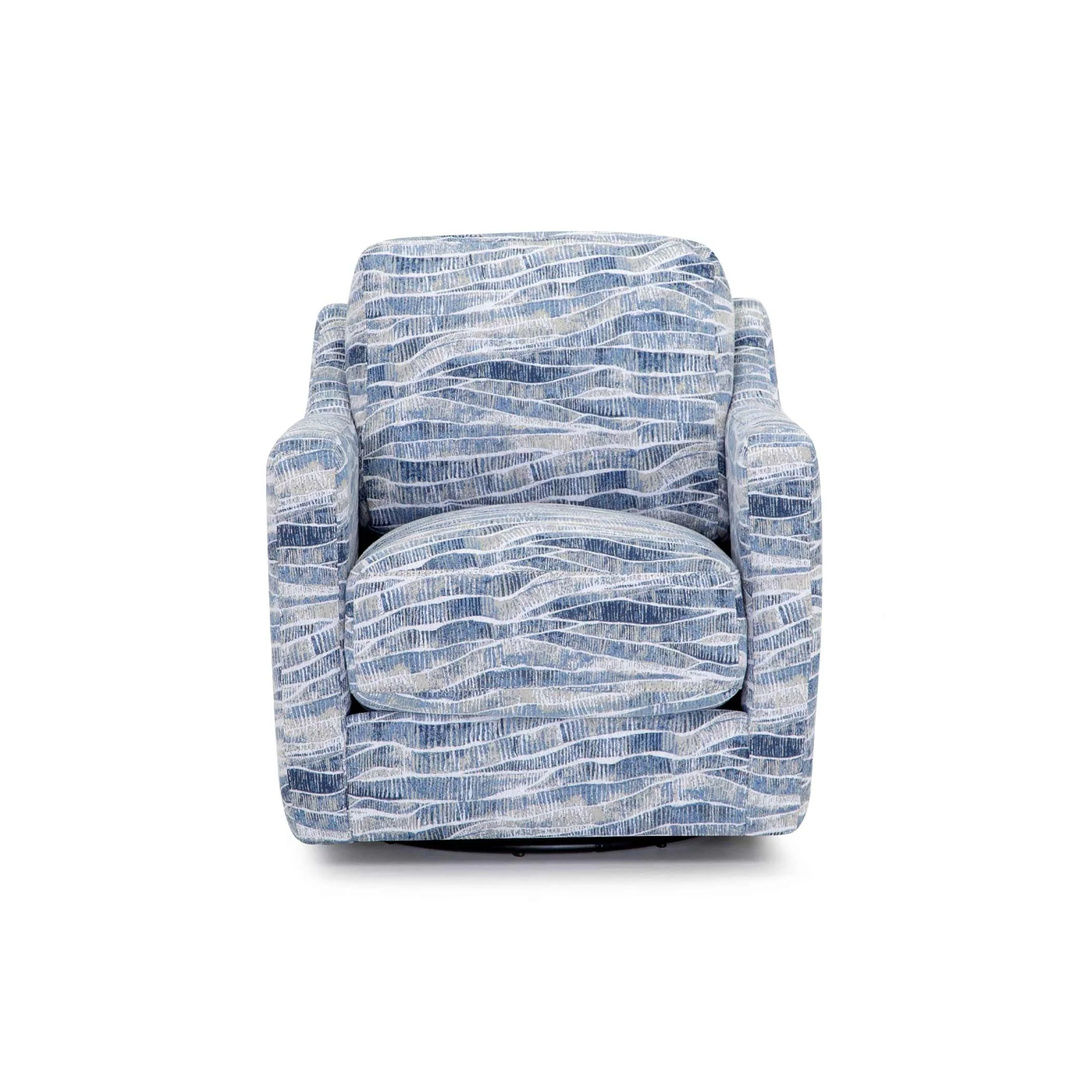 Franklin Swivel Fabric Accent Chair 2183 3947-45 - Image 2