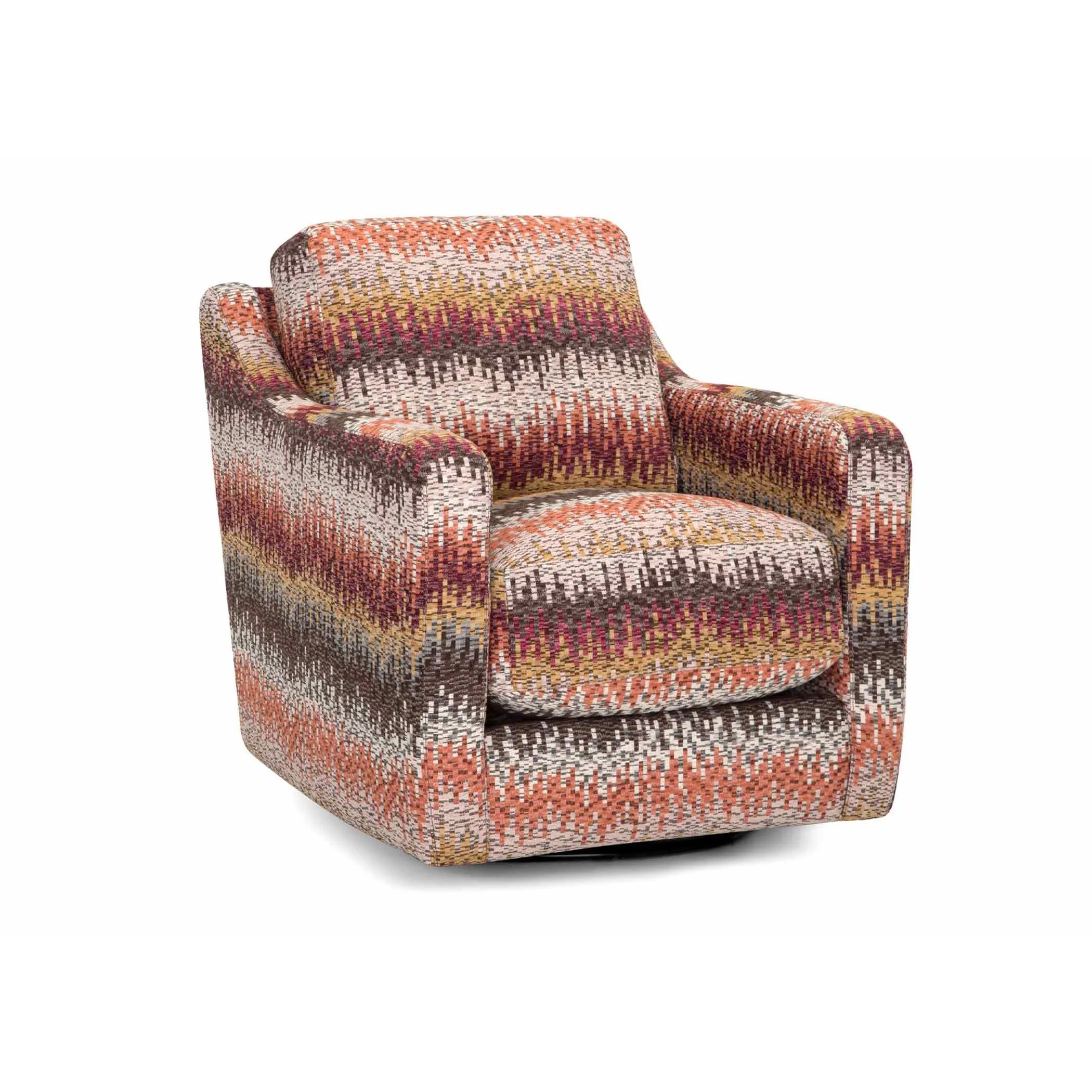 Franklin Swivel Fabric Accent Chair 2183 1905-72 - Image 1
