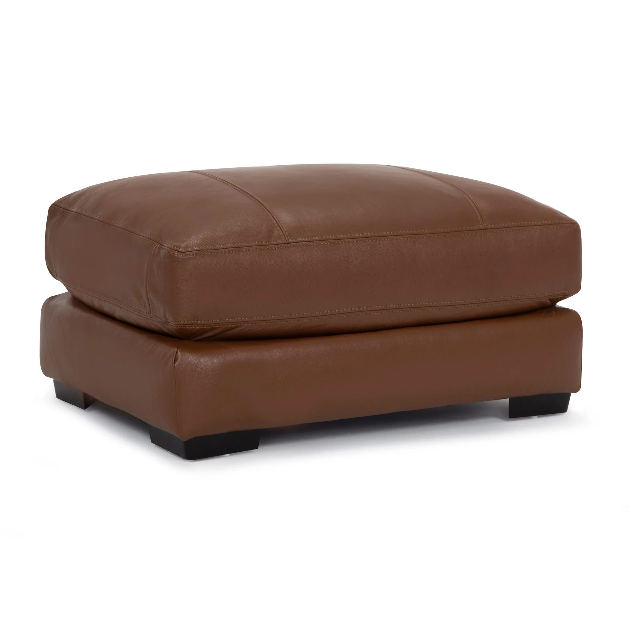 Franklin Gia Leather Ottoman 909-18 LM 90-15 - Image 1