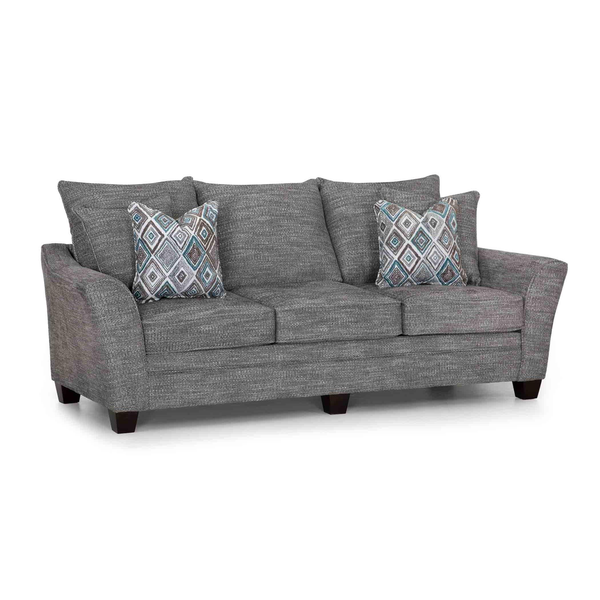 Franklin Hughes Stationary Fabric Sofa 910-40 3936-21 - Image 1