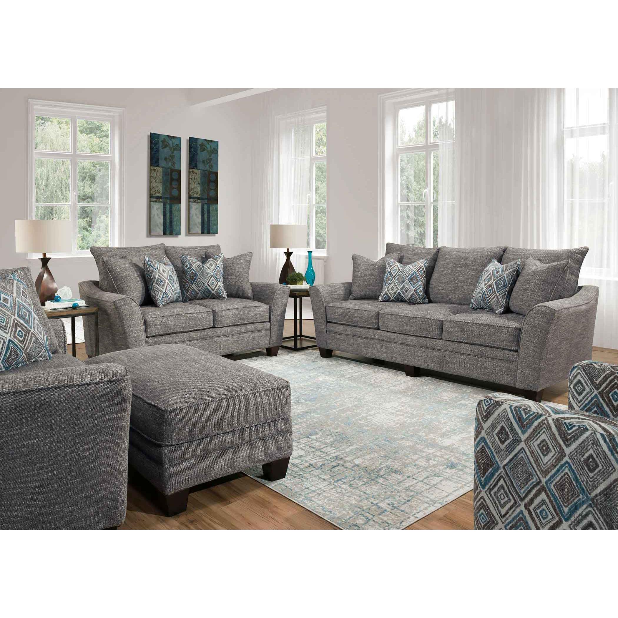 Franklin Hughes Stationary Fabric Chair 910-88 3936-21 - Image 3