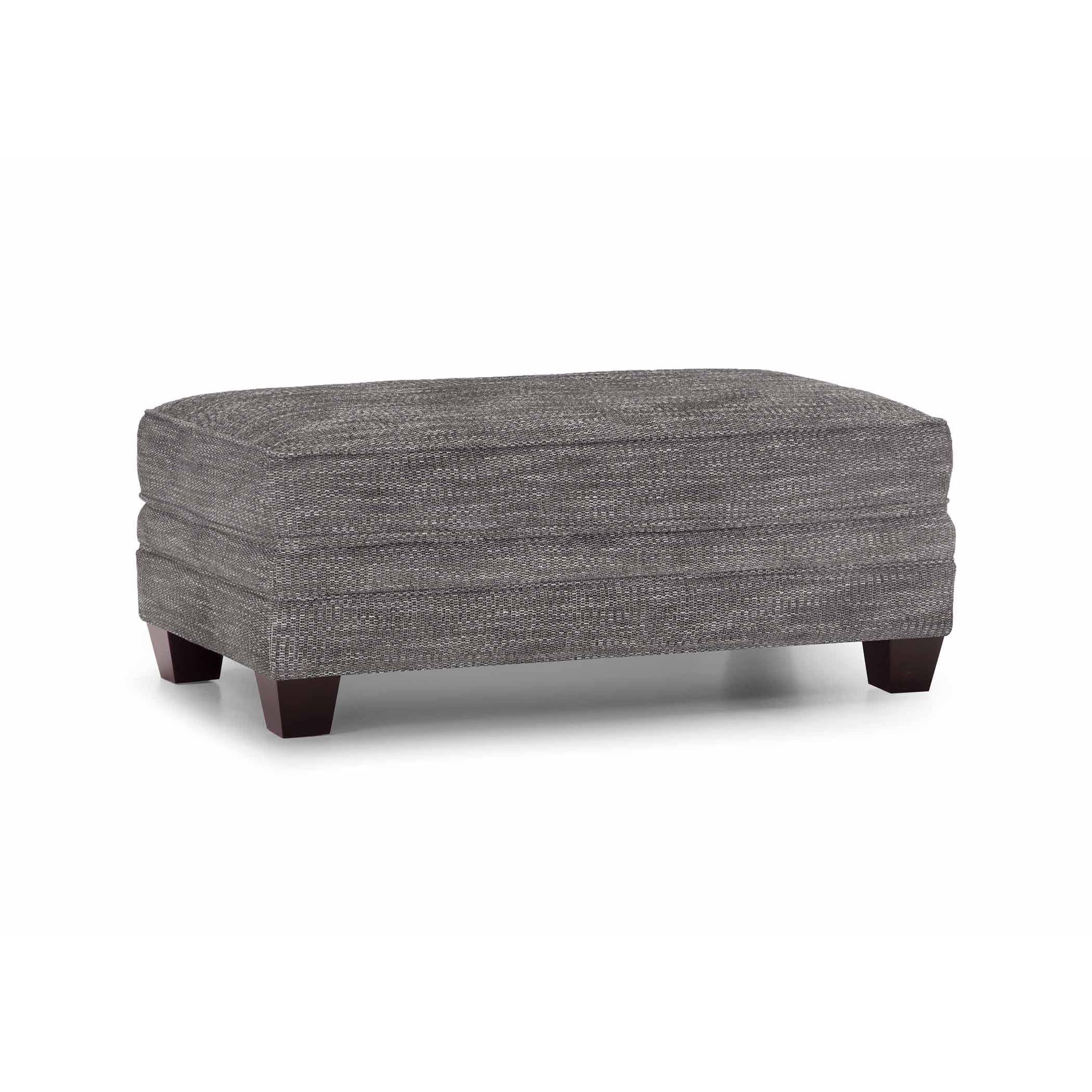 Franklin Hughes Fabric Ottoman 910-18 3936-21 - Image 1