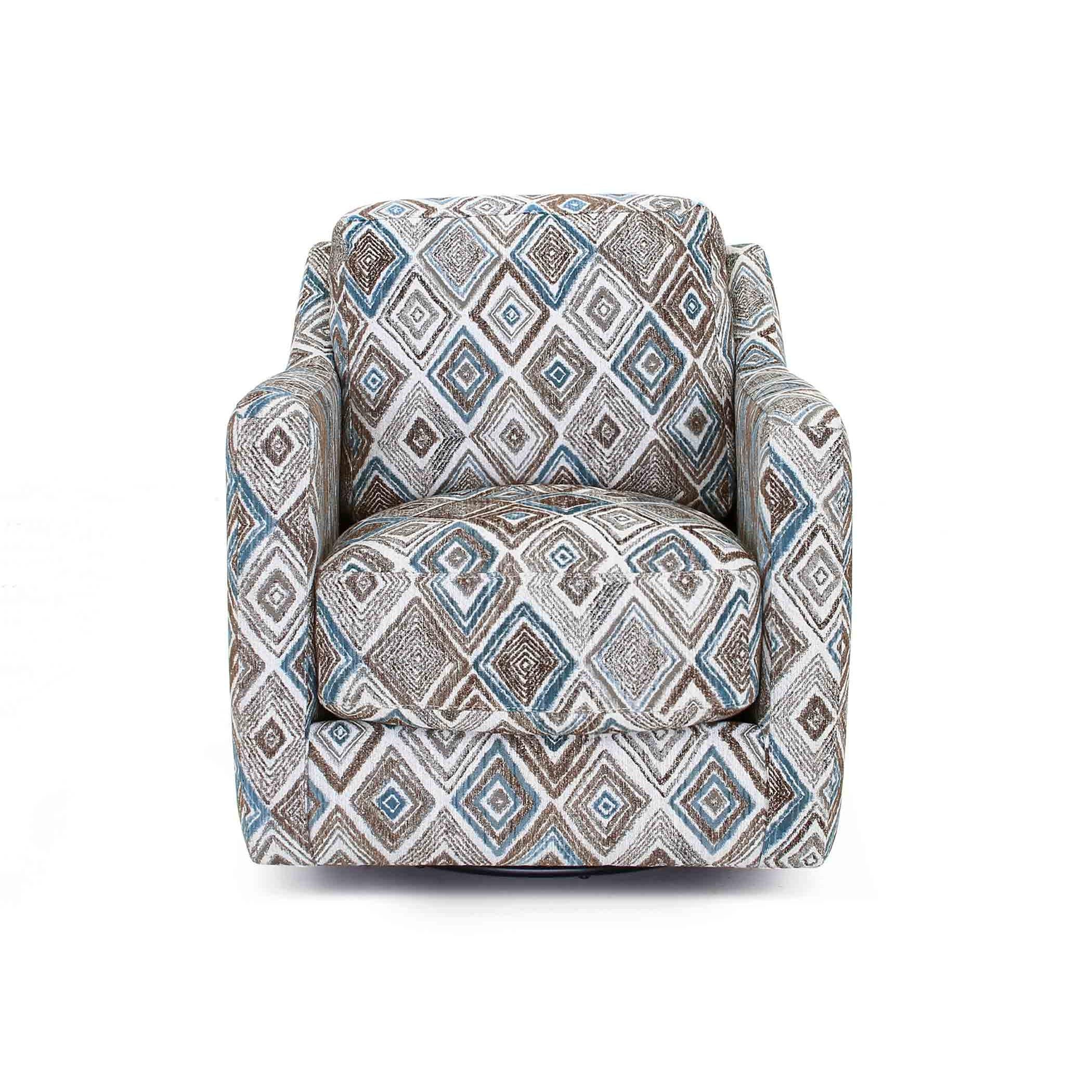 Franklin Swivel Fabric Accent Chair 2183 3823-36 - Image 2