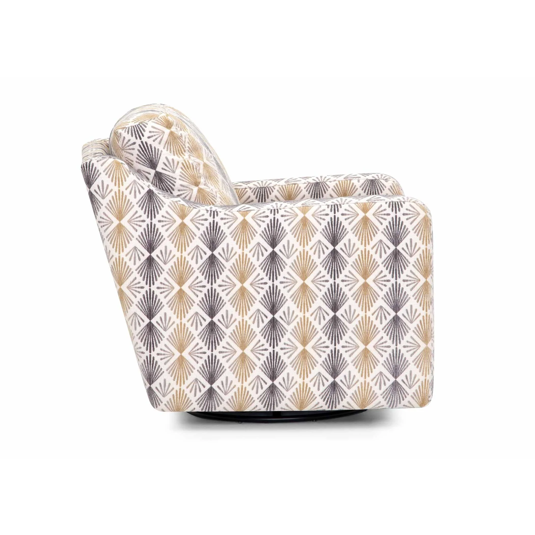 Franklin Swivel Fabric Accent Chair 2183 3808-05 - Image 3