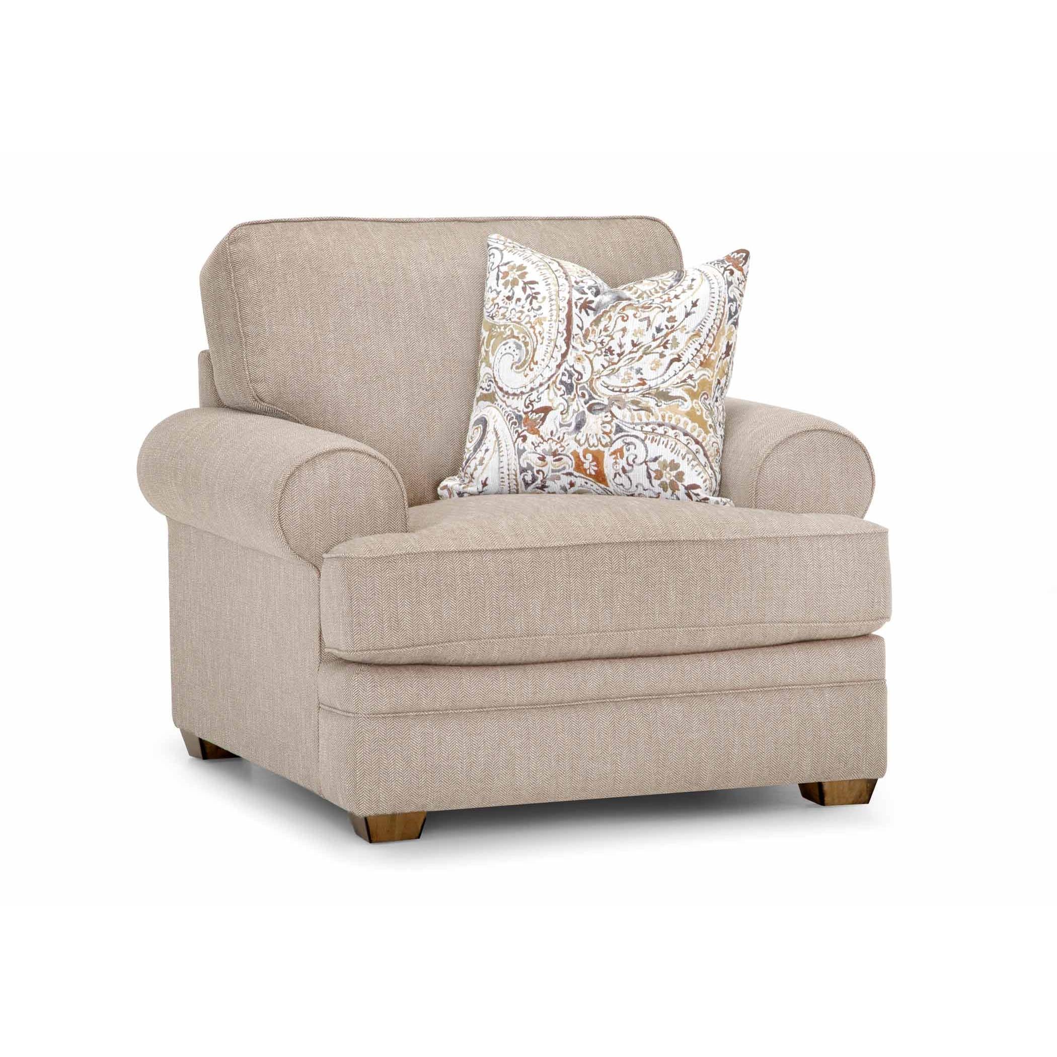 Franklin Vermont Stationary Fabric Chair 915-88 3912-23 - Image 1