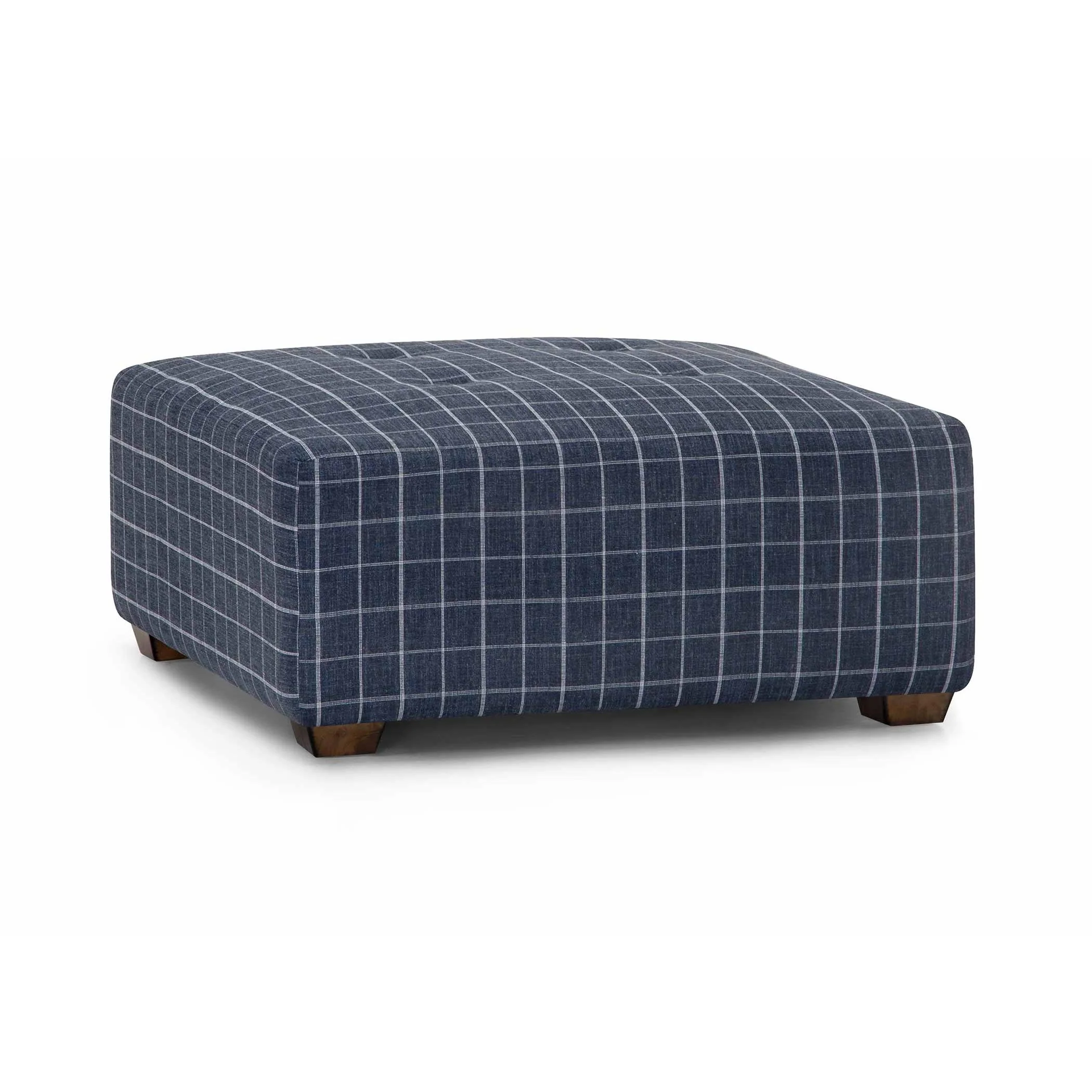 Franklin Fabric Ottoman 78318 3906-43 - Image 1