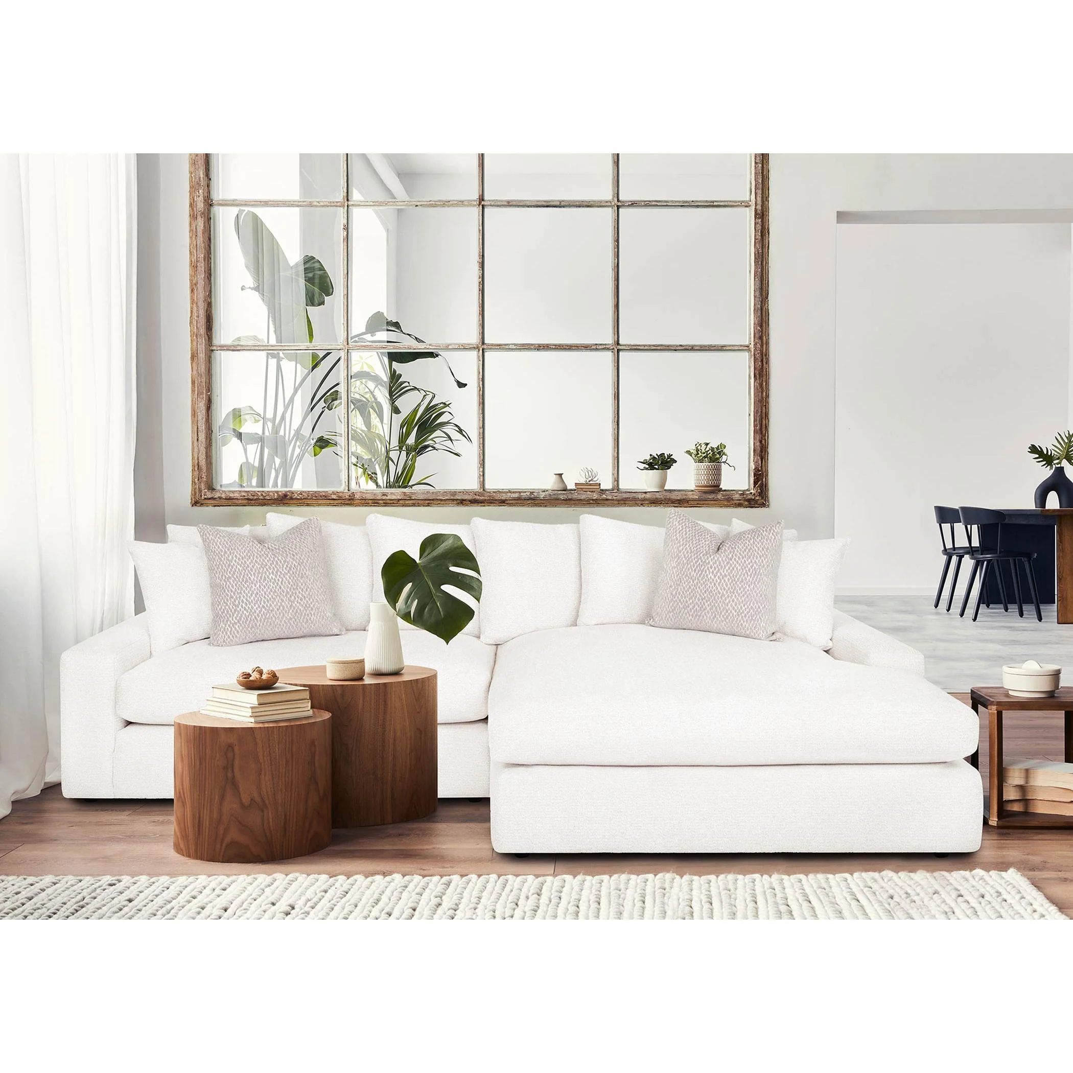 Franklin London Fabric 2 pc Sectional 928-59/928-86 3056-09 - Image 2