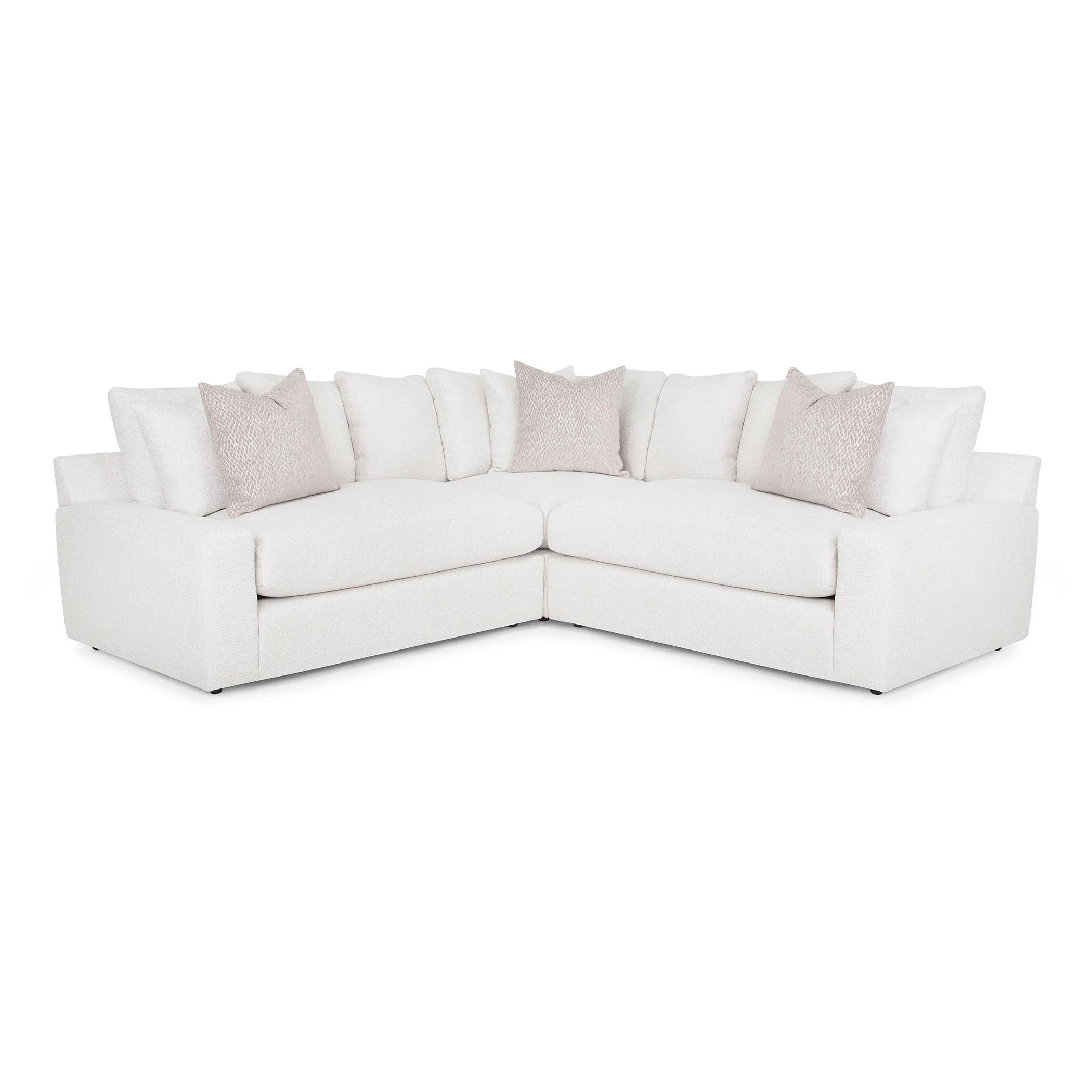 Franklin London Fabric 3 pc Sectional 928-59/928-04/928-60 3056-09 - Image 1