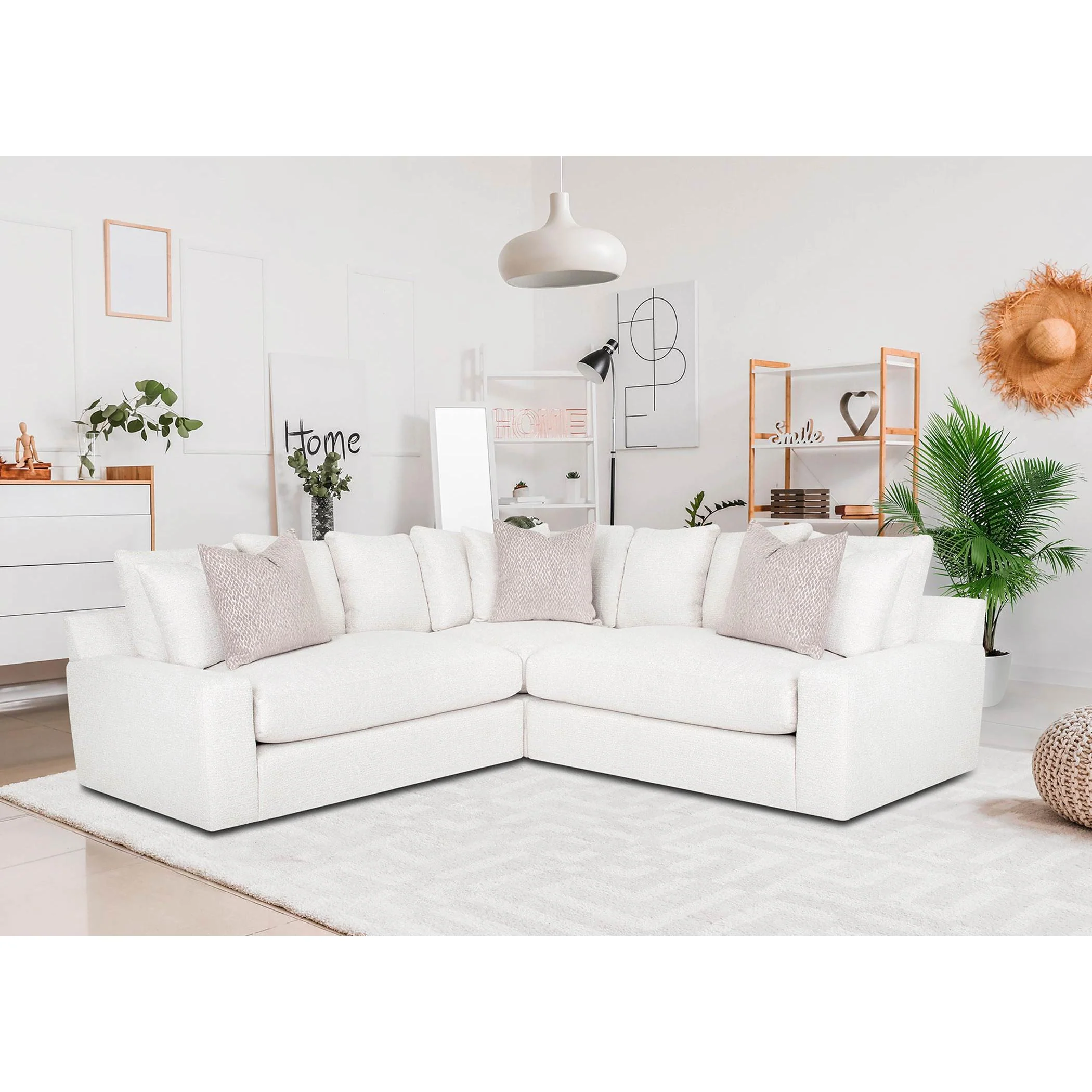 Franklin London Fabric 3 pc Sectional 928-59/928-04/928-60 3056-09 - Image 2