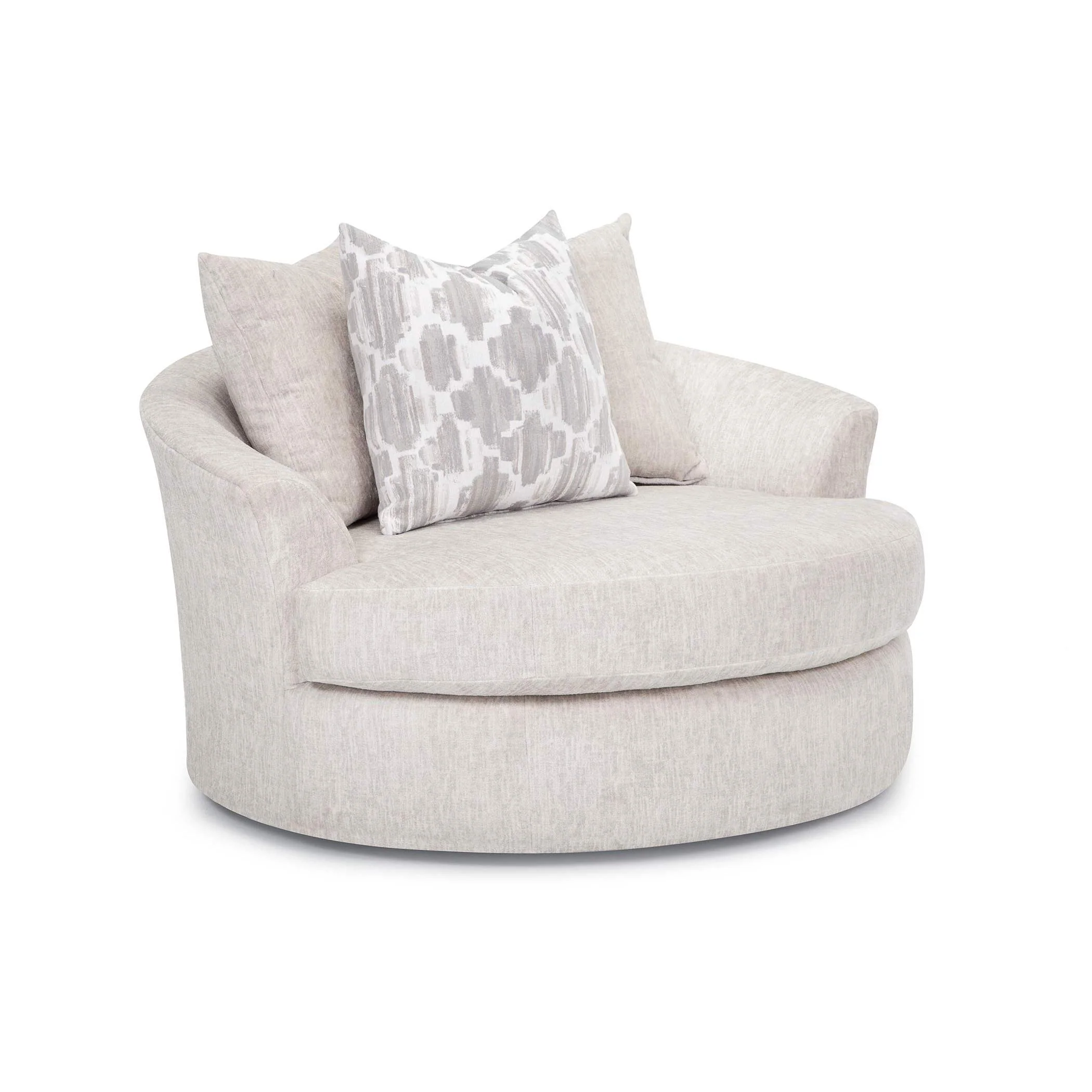 Franklin Adler Swivel Fabric Chair 933-80 3045-29 - Image 1
