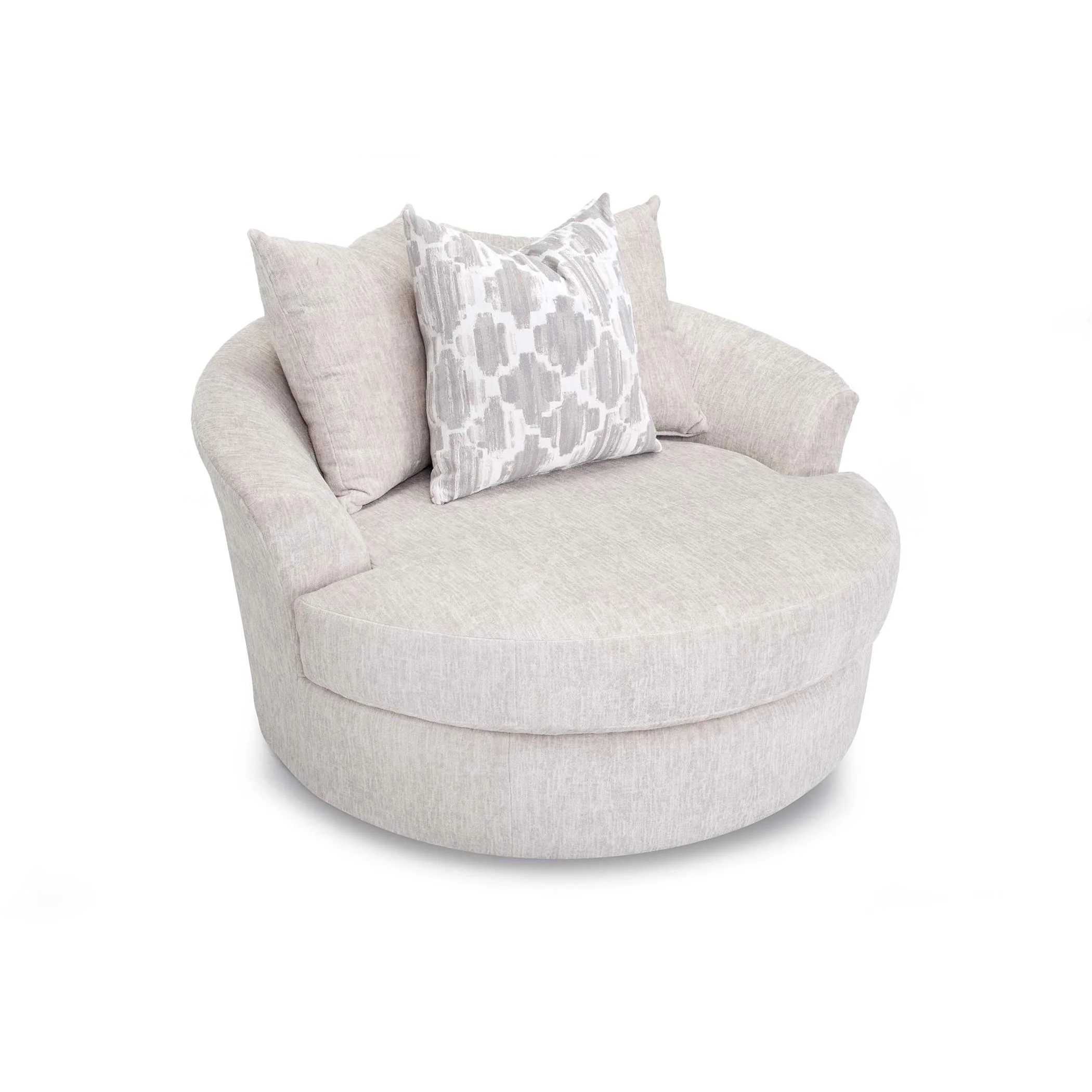 Franklin Adler Swivel Fabric Chair 933-80 3045-29 - Image 2