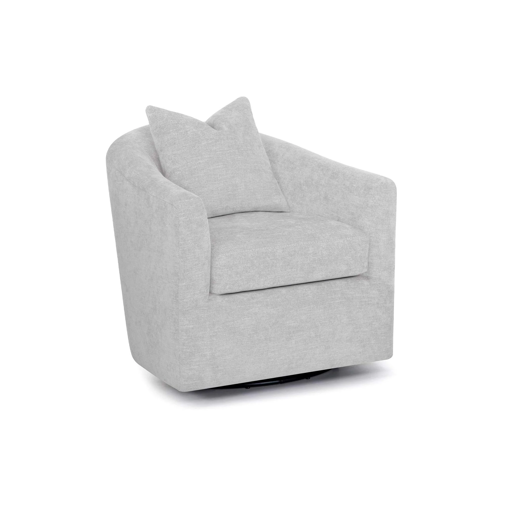Franklin Sydney Swivel Fabric Accent Chair 219-80 3065-07 - Image 1