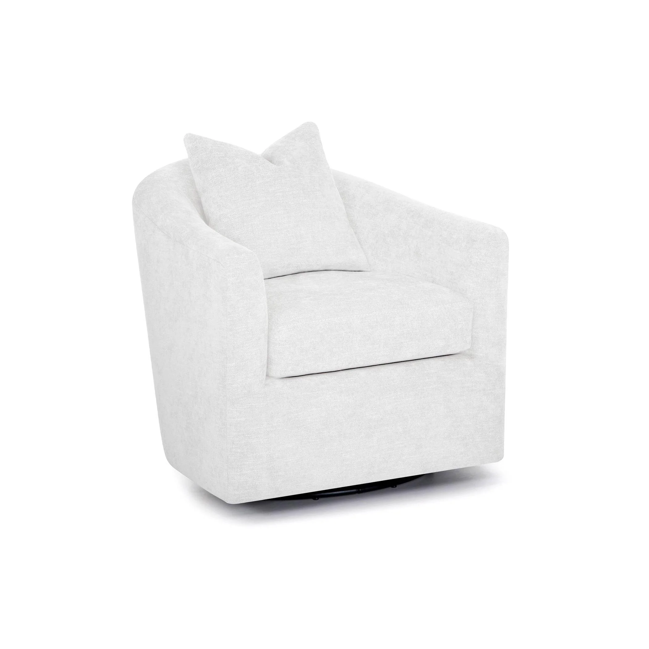 Franklin Sydney Swivel Fabric Accent Chair 219-80 3065-09 - Image 1