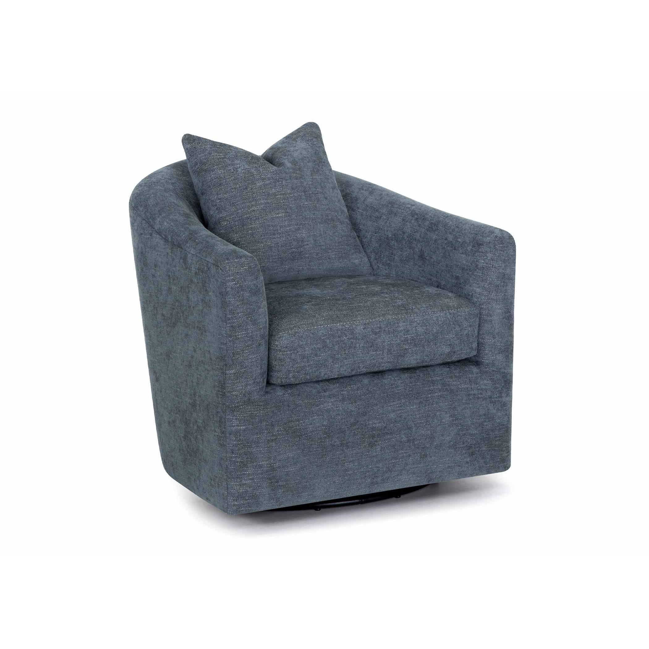 Franklin Sydney Swivel Fabric Accent Chair 219-80 3065-44 - Image 1