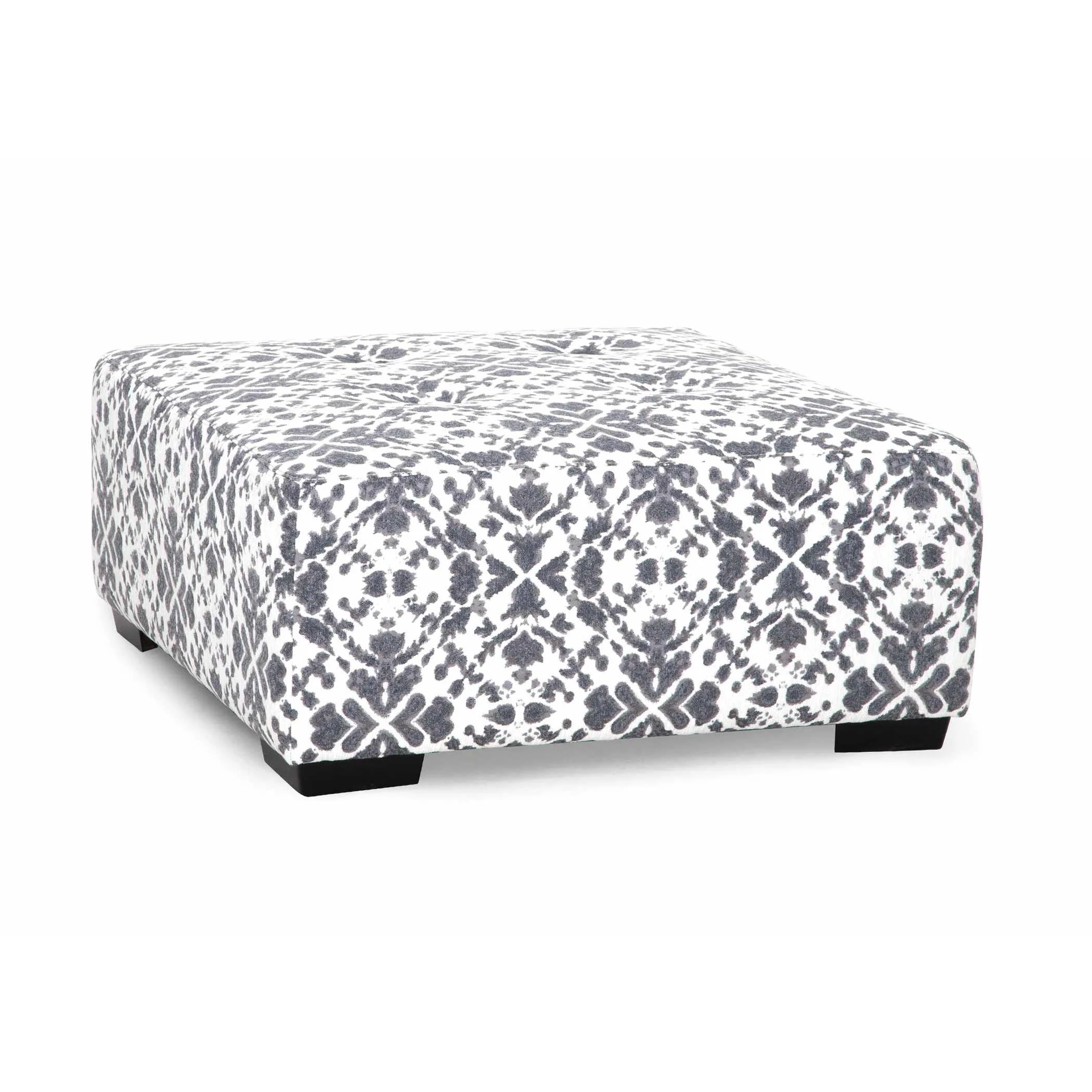 Franklin Fabric Ottoman 75018 3035-08 - Image 1