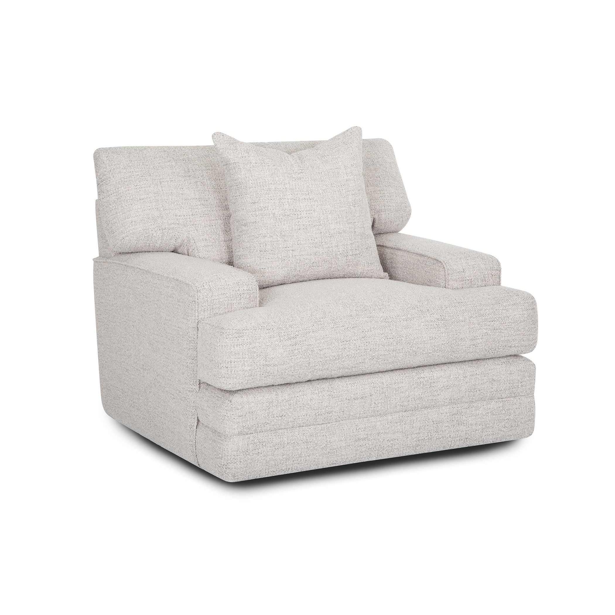 Franklin Serene Swivel Fabric Chair 95188 3084-06 - Image 1