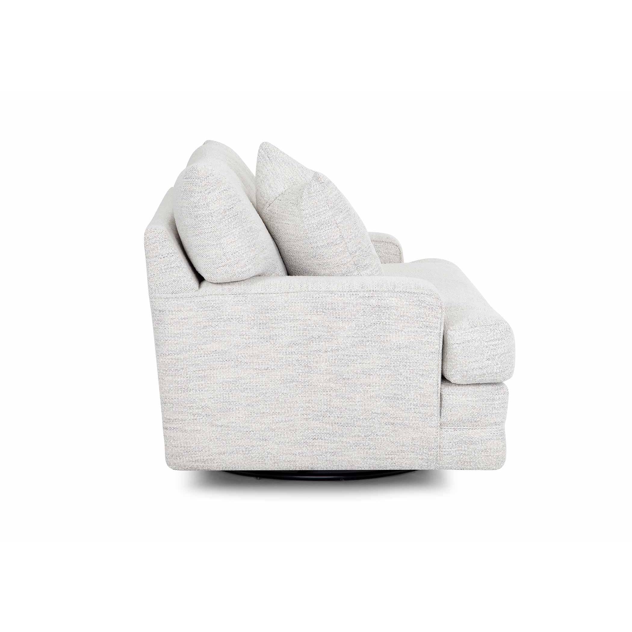 Franklin Serene Swivel Fabric Chair 951-88 3084-09 - Image 3