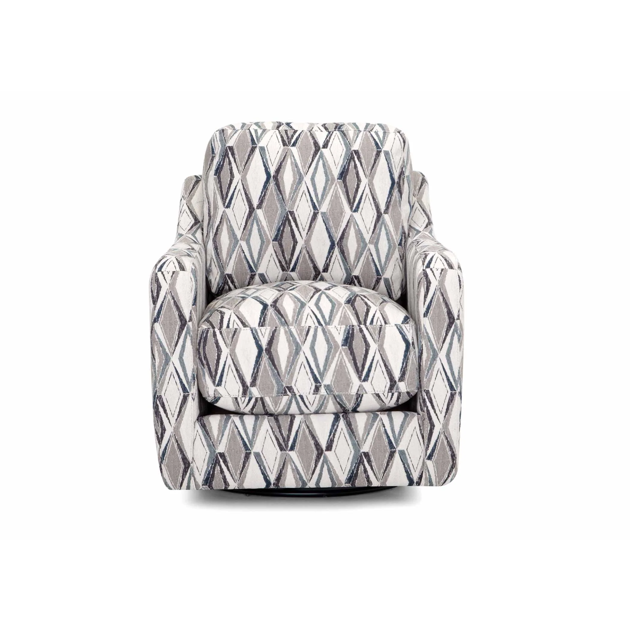 Franklin Swivel Fabric Accent Chair 2183 3935-47 - Image 2
