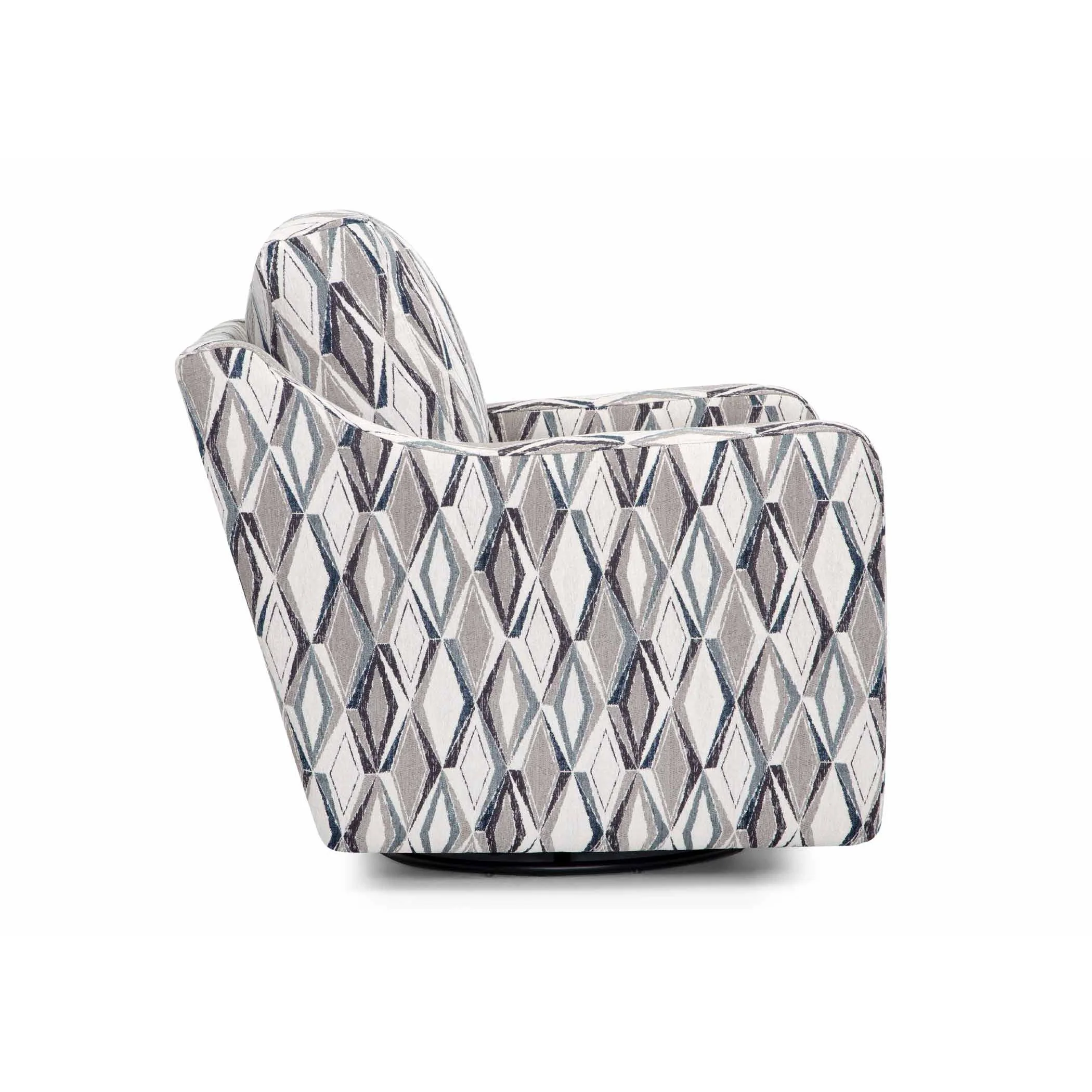 Franklin Swivel Fabric Accent Chair 2183 3935-47 - Image 3