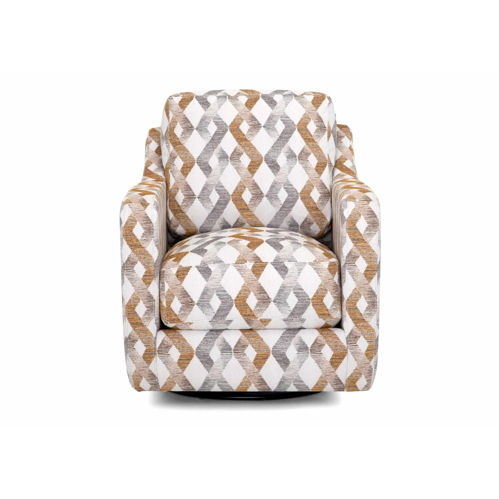 Franklin Swivel Fabric Accent Chair 2183 3934-55 - Image 2