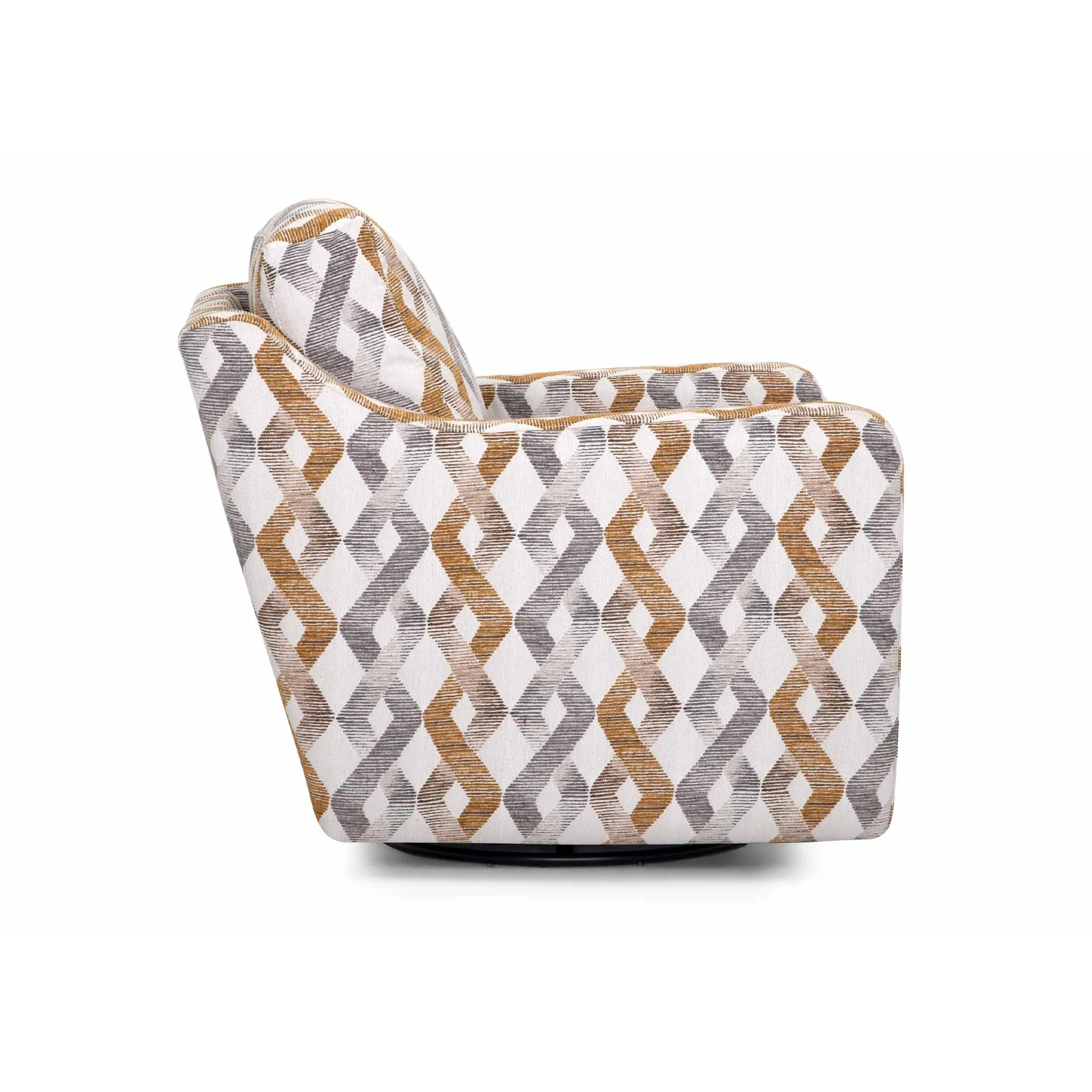 Franklin Swivel Fabric Accent Chair 2183 3934-55 - Image 3