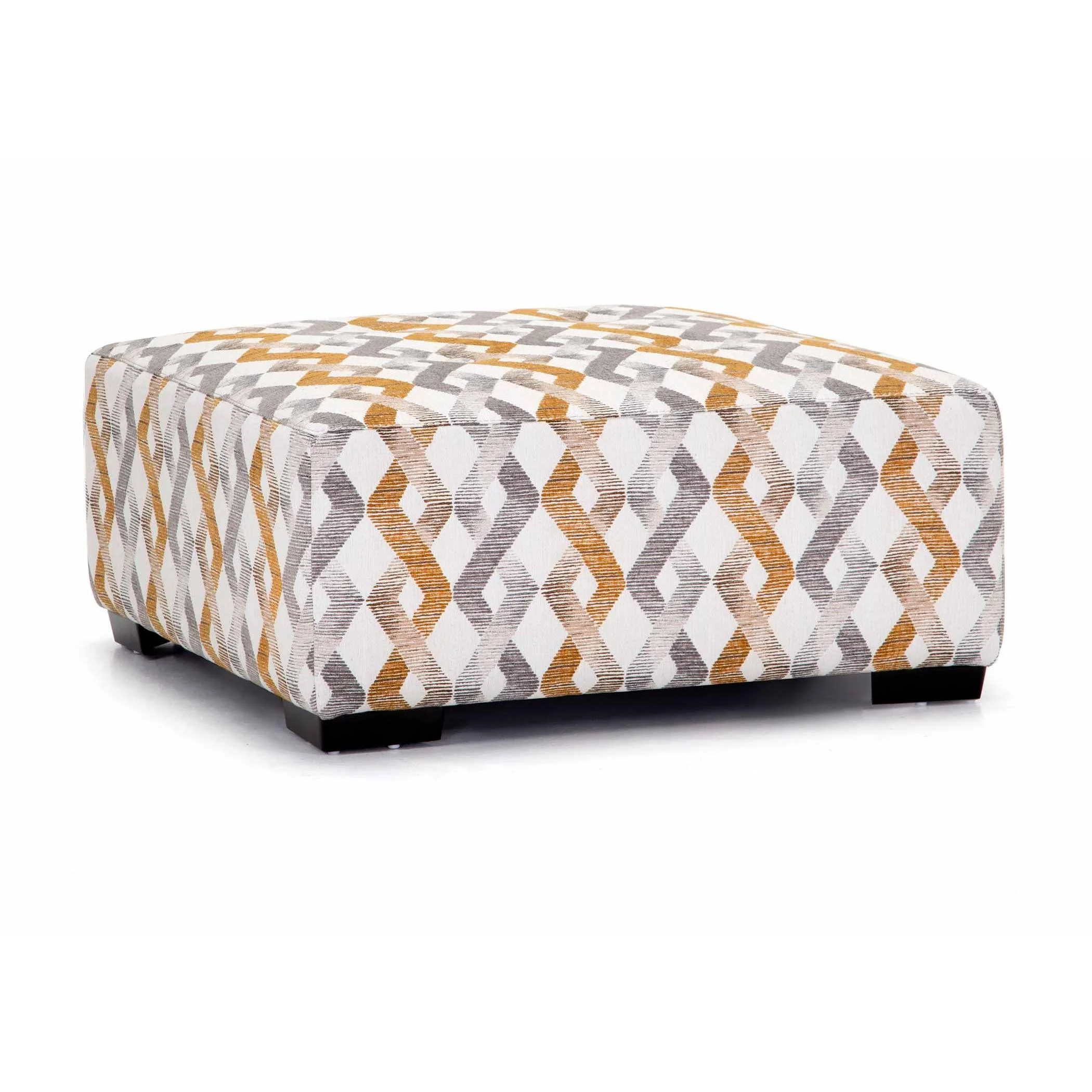 Franklin Fabric Ottoman 75018 3934-55 - Image 1