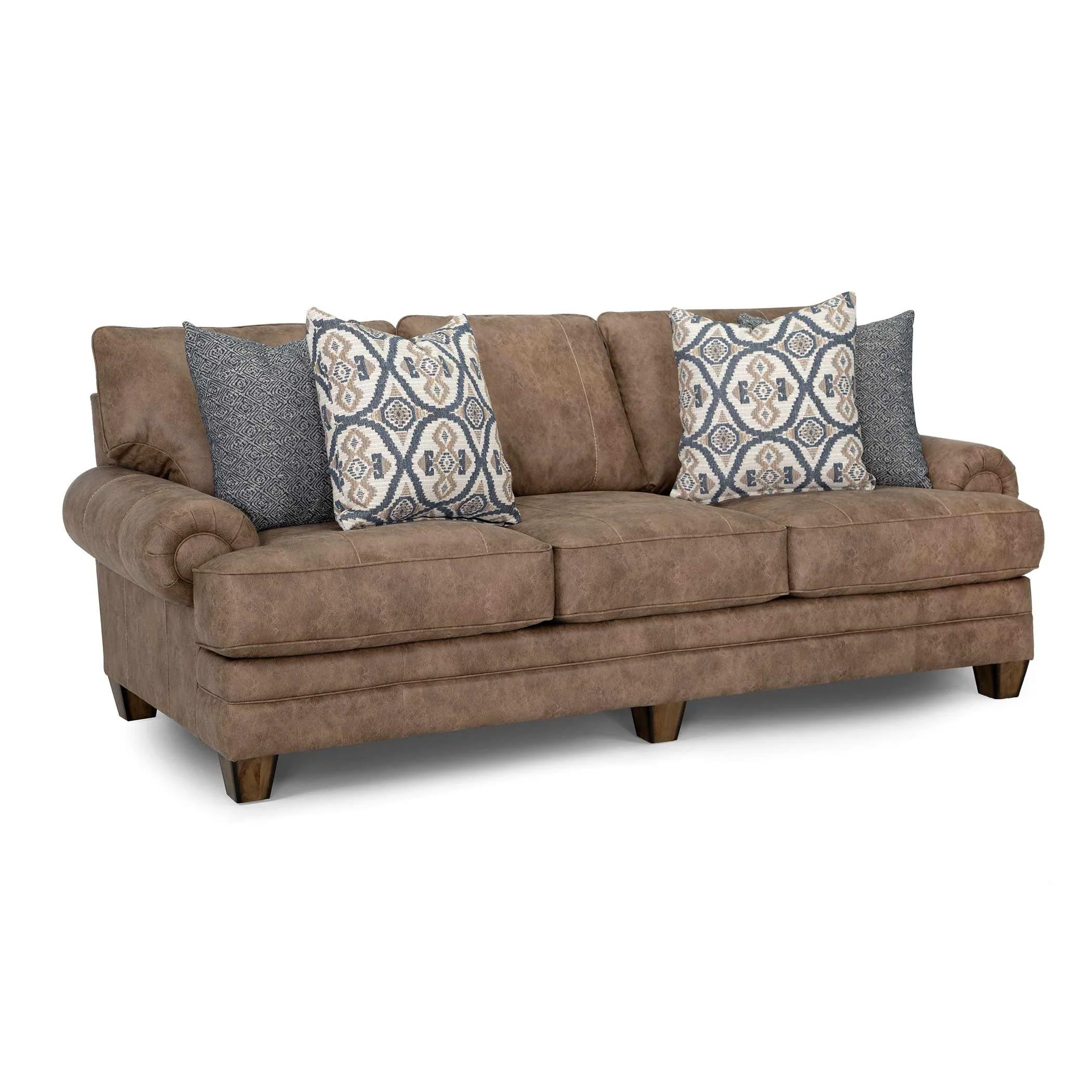 Franklin Sicily Stationary Fabric Sofa 957-40 1916-18 - Image 1