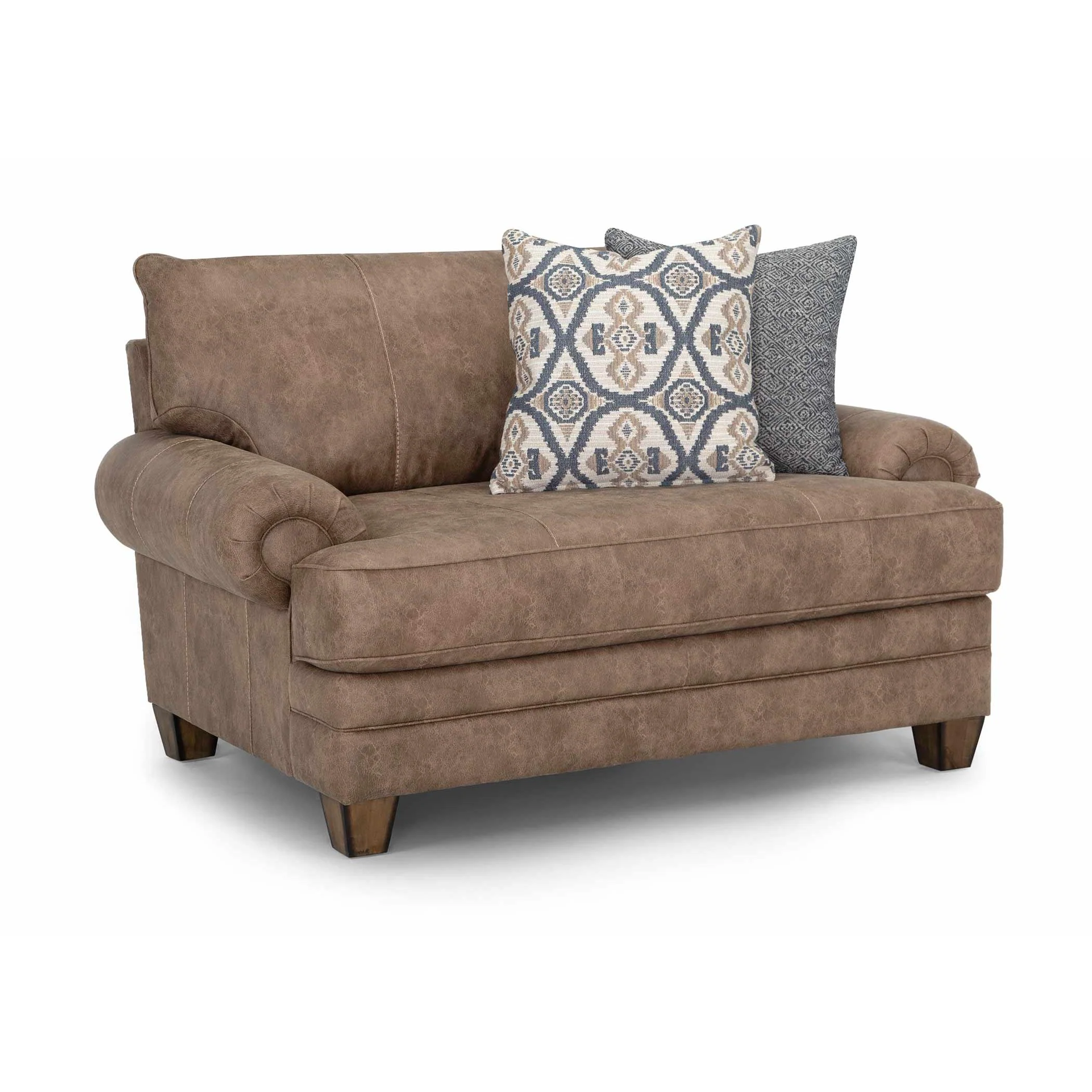 Franklin Sicily Stationary Fabric Chair 957-88 1916-18 - Image 1