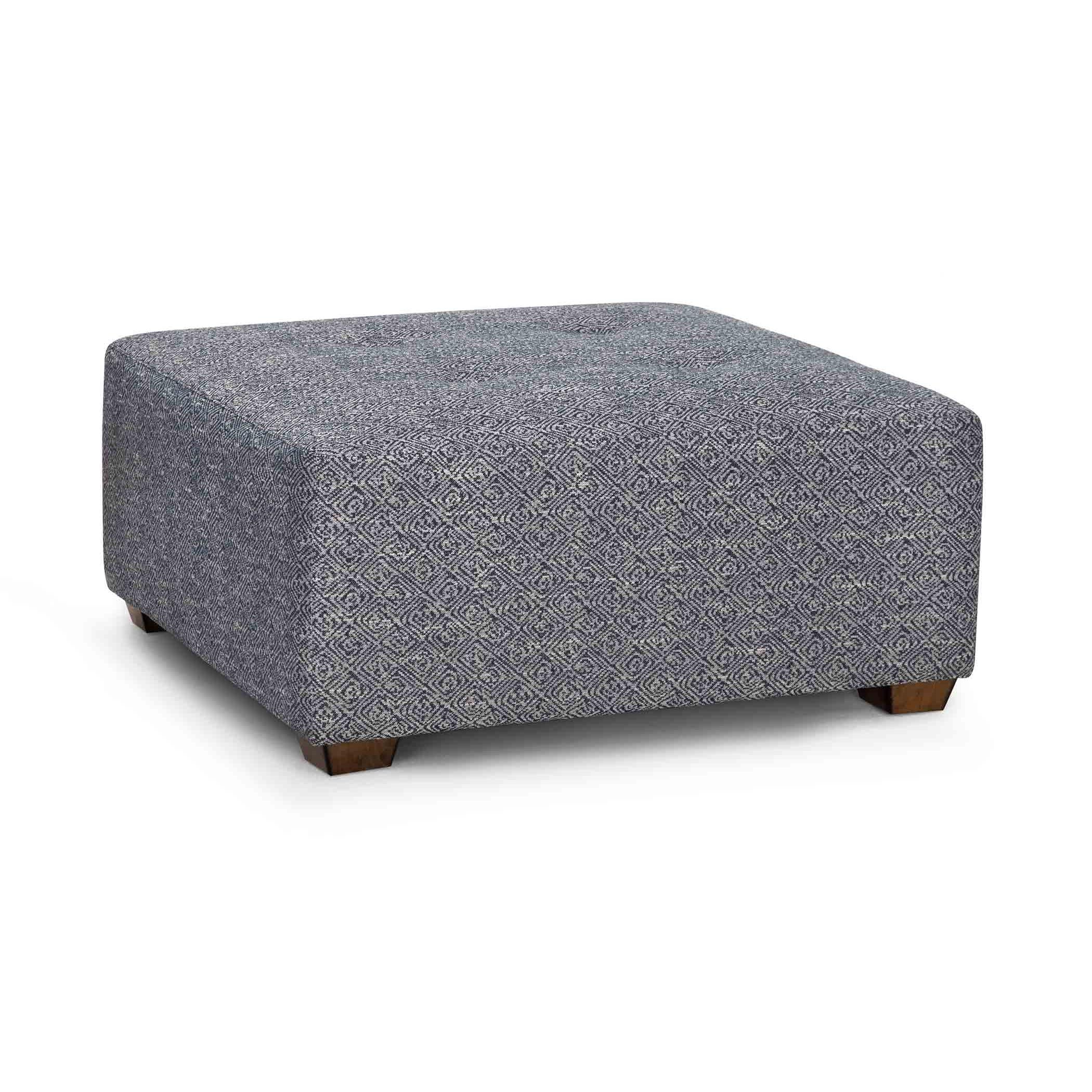Franklin Fabric Ottoman 78318 3029-43 - Image 1