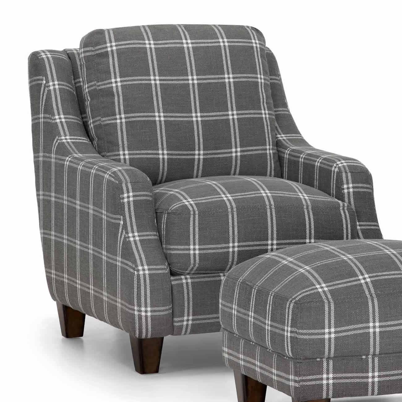 Franklin Stationary Fabric Accent Chair 2170 3904-04 - Image 1