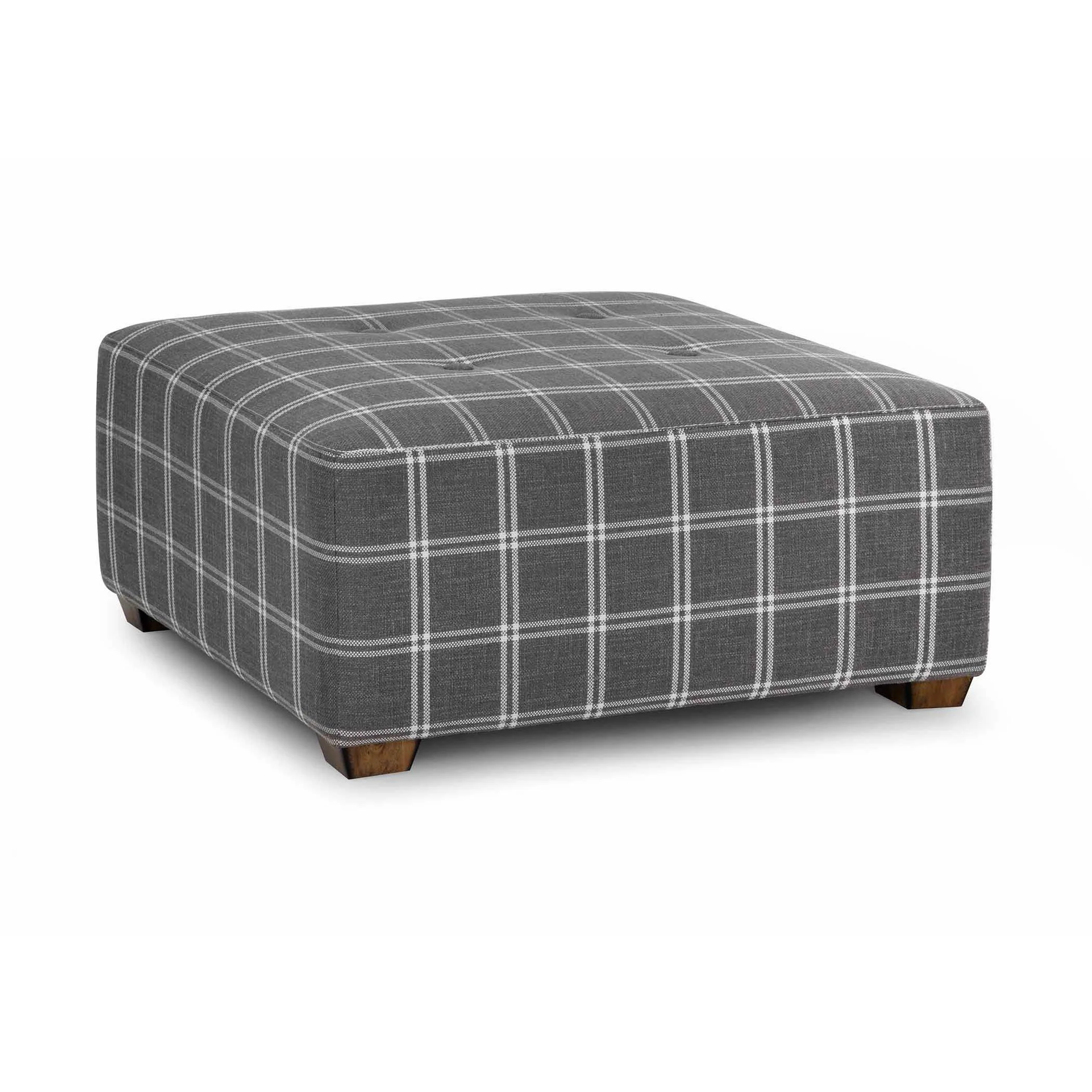 Franklin Fabric Ottoman 78318 3904-04 - Image 1