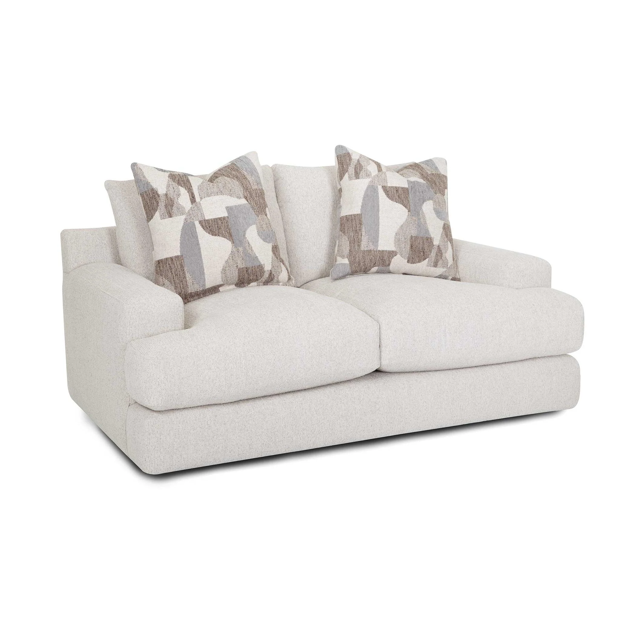 Franklin Strada Stationary Fabric Loveseat 961-20 3313-29 - Image 1