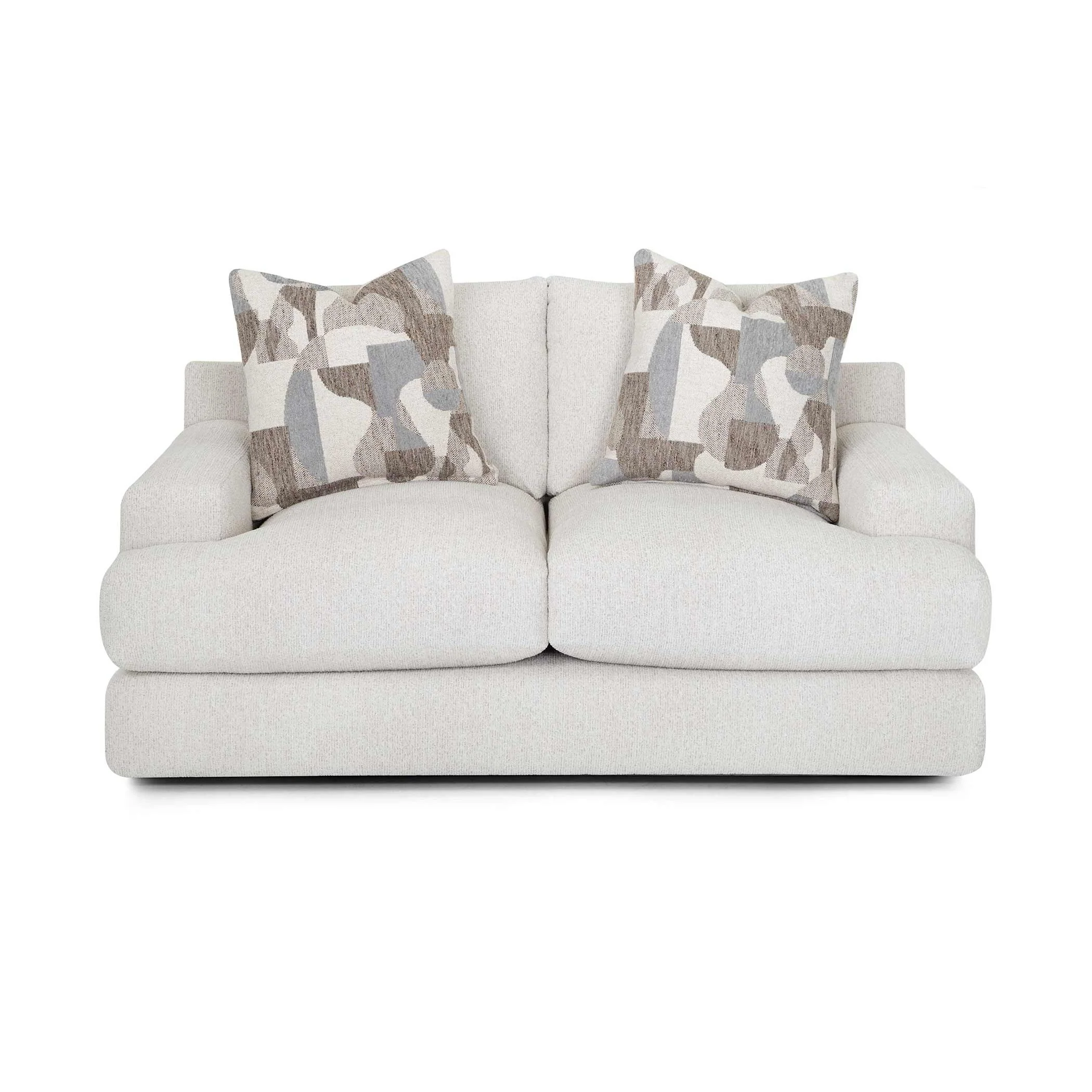 Franklin Strada Stationary Fabric Loveseat 961-20 3313-29 - Image 2