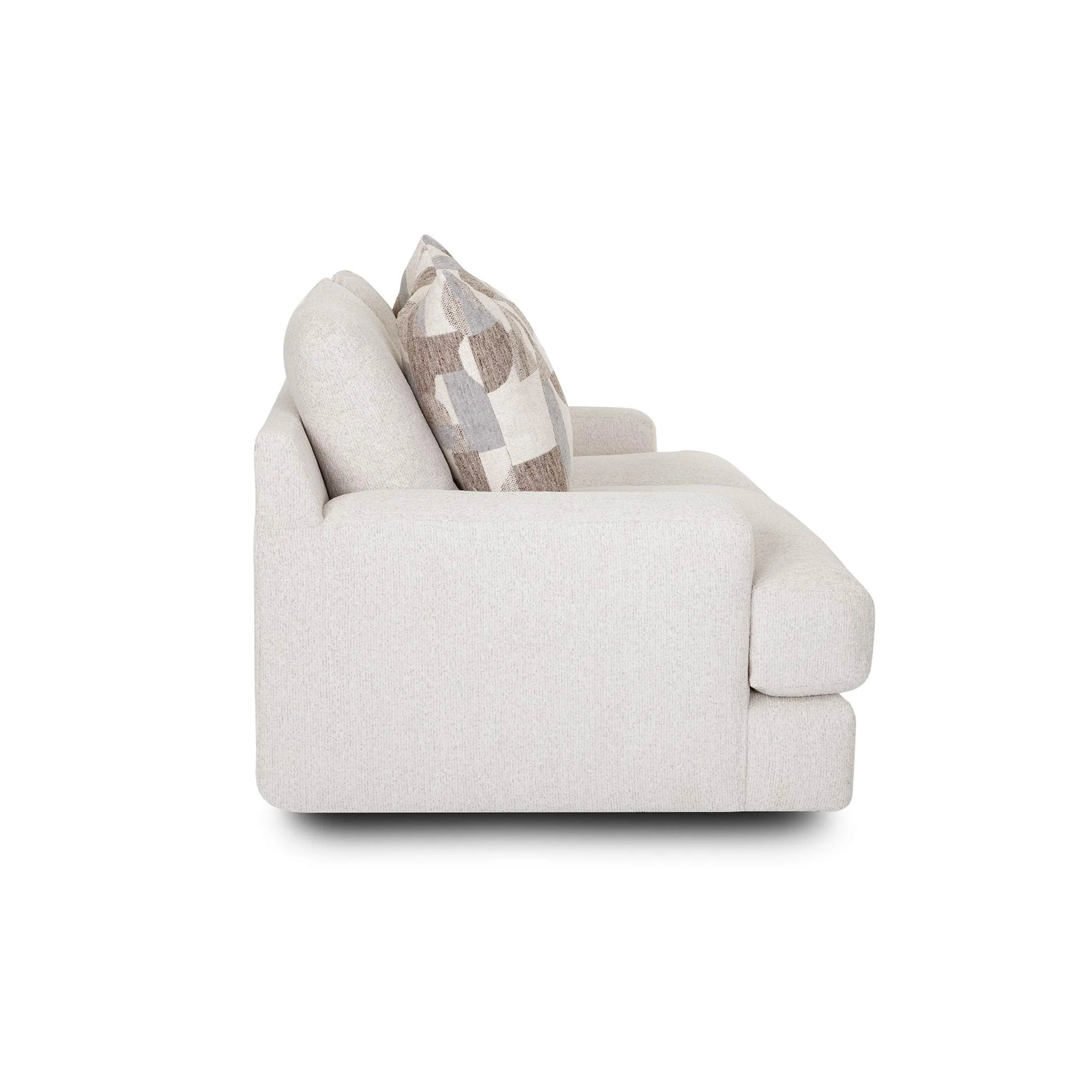 Franklin Strada Stationary Fabric Loveseat 961-20 3313-29 - Image 3
