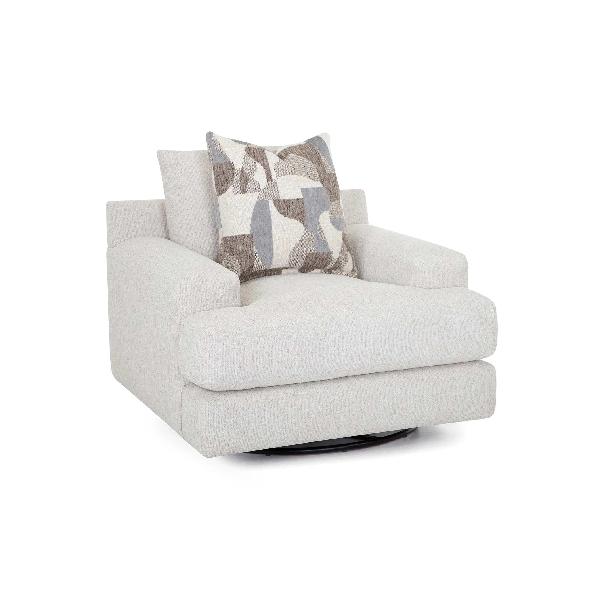Franklin Strada Swivel Fabric Chair 961-80 3313-29 - Image 1