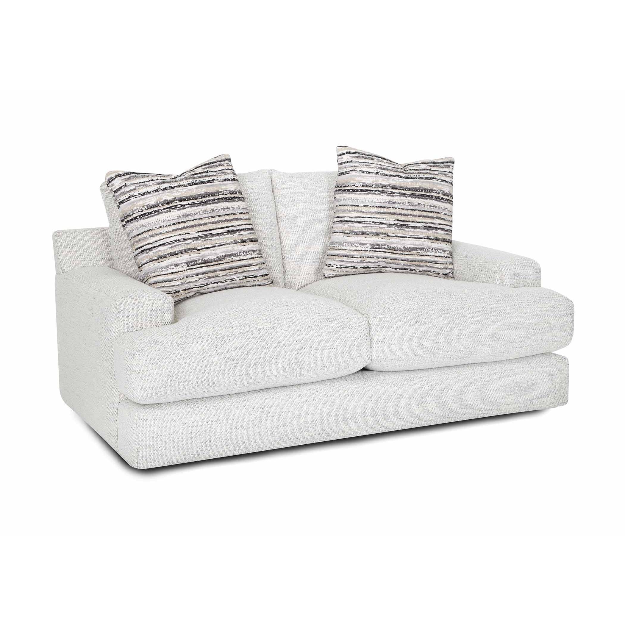 Franklin Surrey Stationary Fabric Loveseat 961-20 3084-09 - Image 1