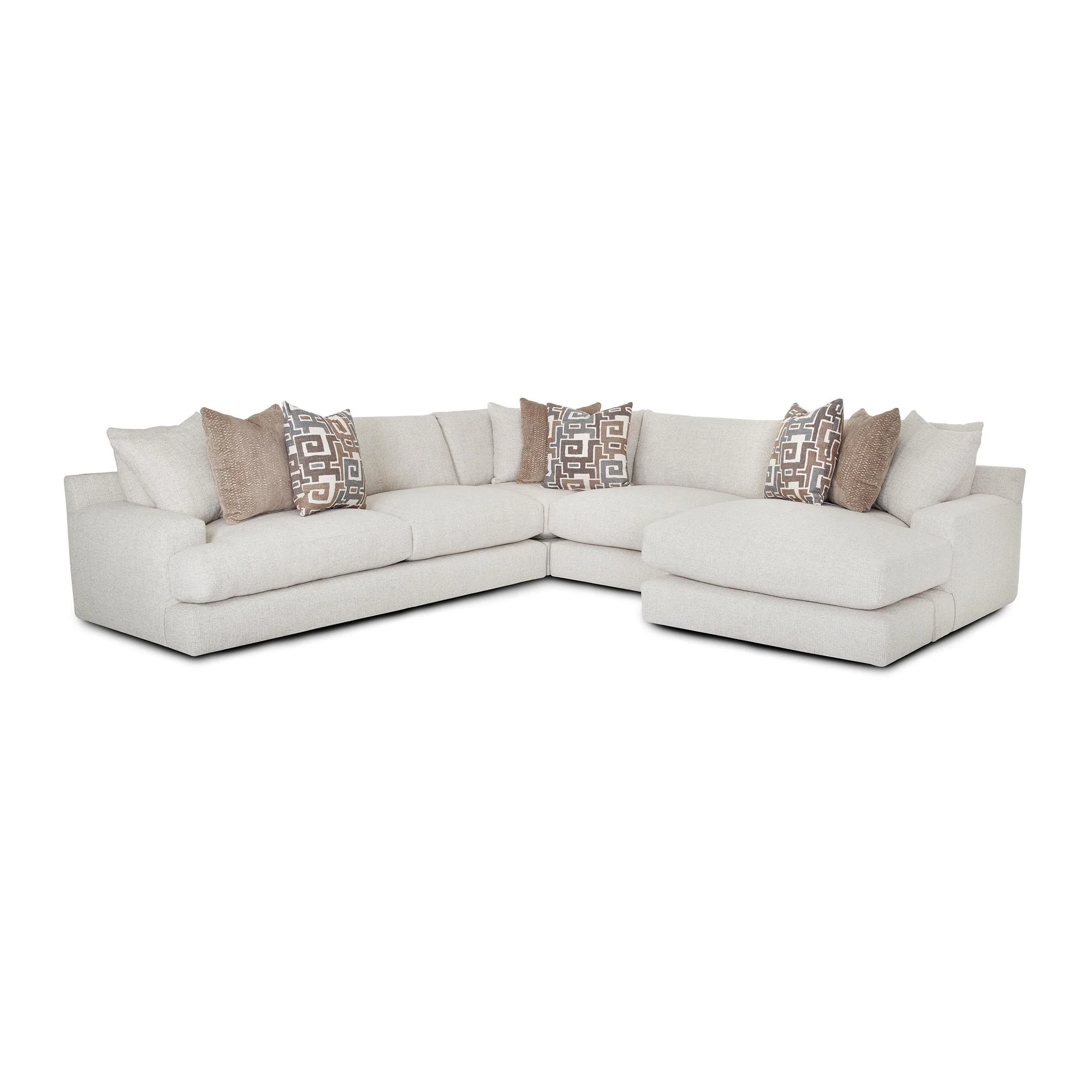 Franklin Jude Fabric 3 pc Sectional 961-59/961-04/961-14 3328-28 - Image 1
