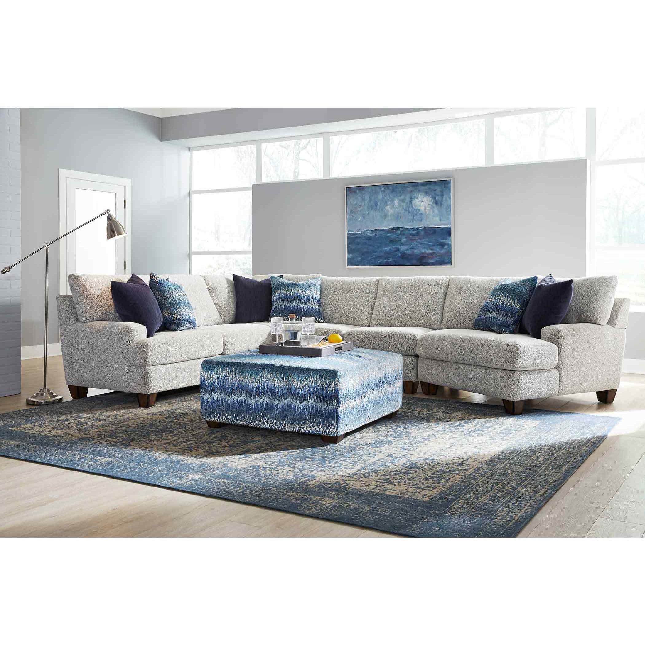 Franklin Fabric Ottoman 78318 1905-45 - Image 3