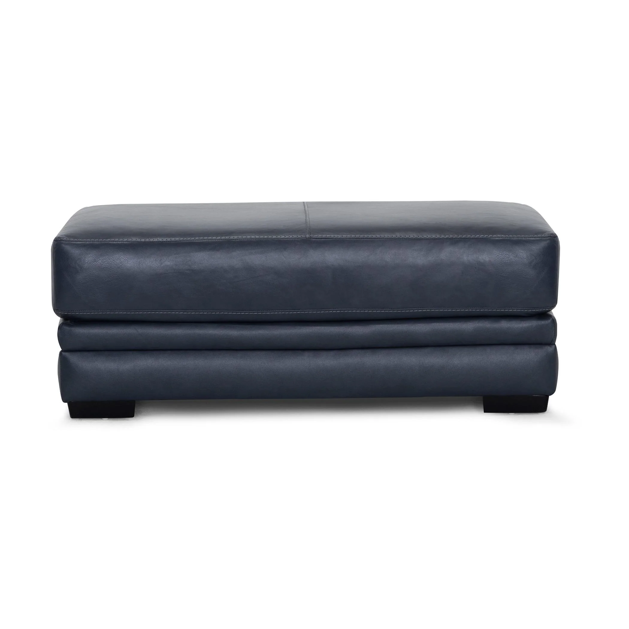 Franklin Sedona Leather Ottoman 973-18 LM 92-41 - Image 2