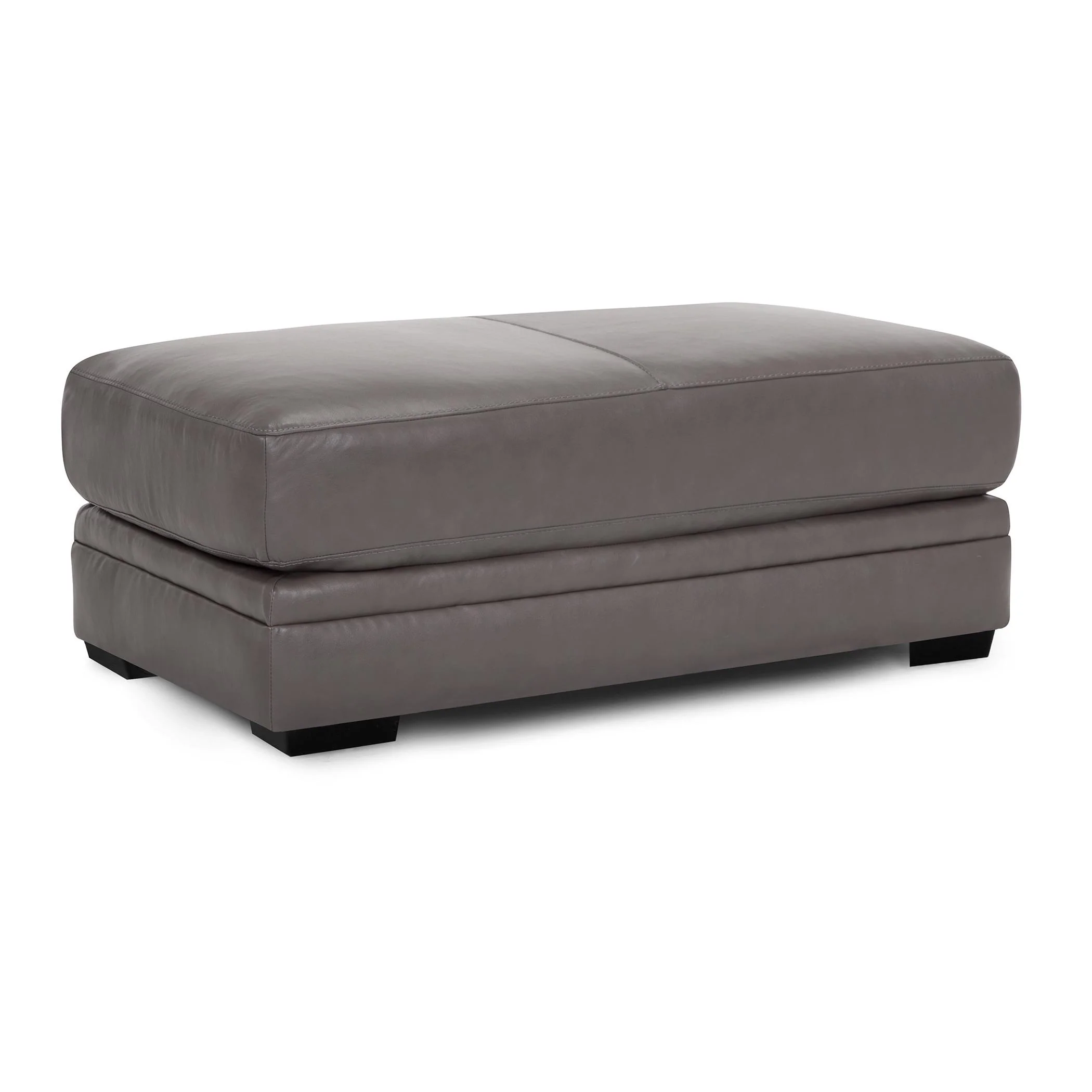 Franklin Lizette Leather Ottoman 973-18 - Image 1