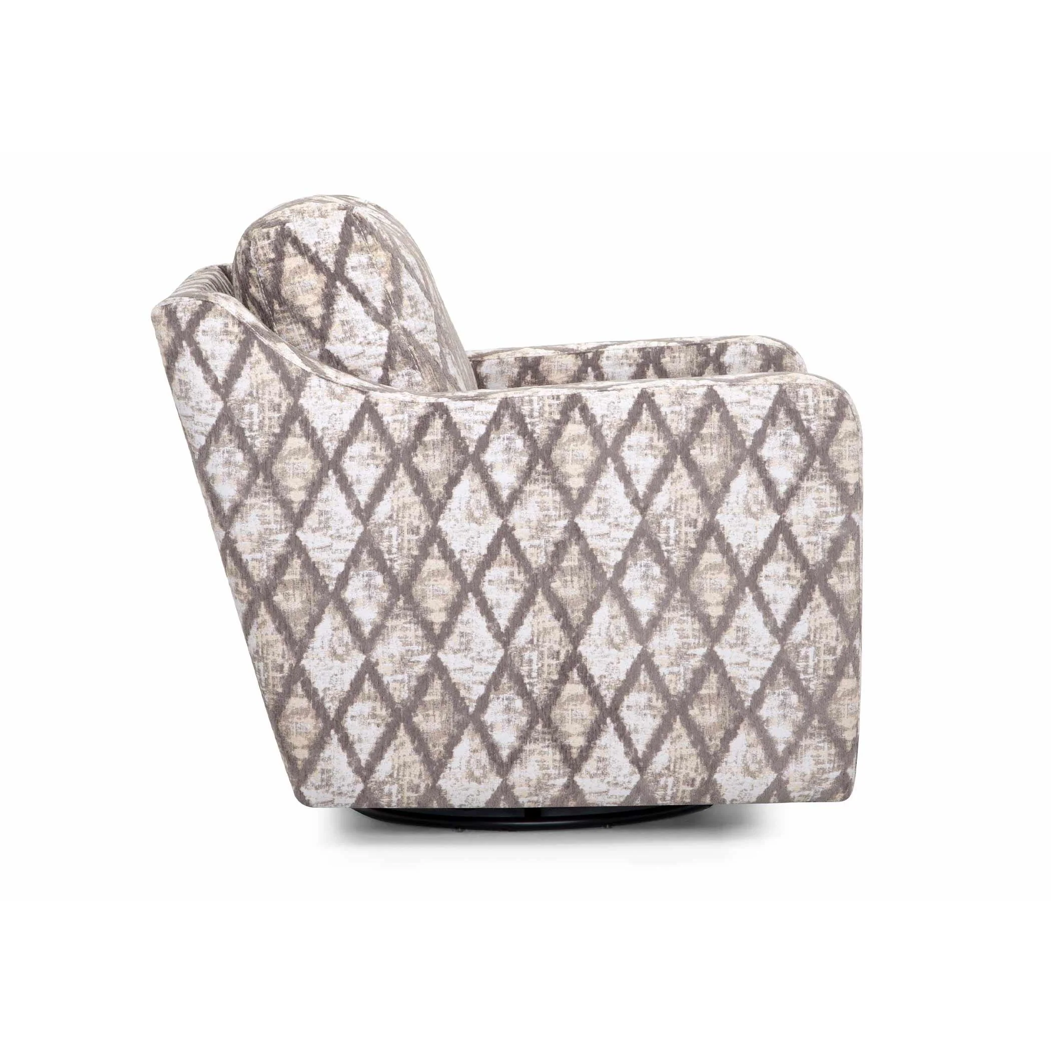 Franklin Swivel Fabric Accent Chair 2183 3976-08 - Image 3