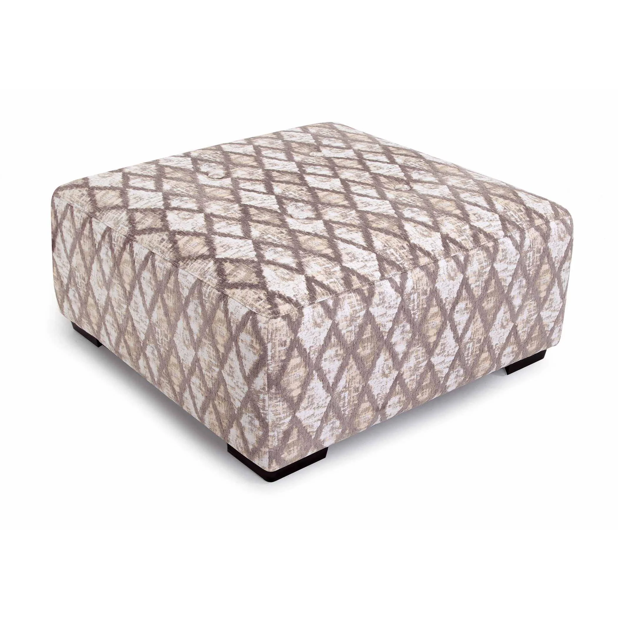 Franklin Fabric Ottoman 75018 3976-08 - Image 1