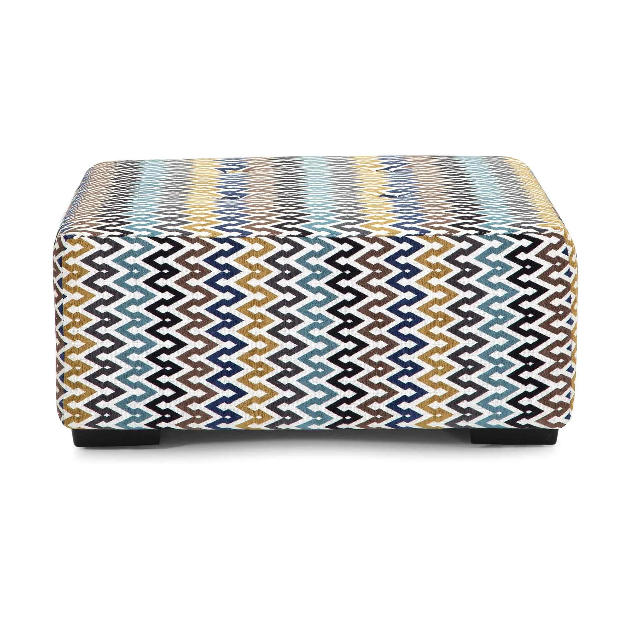 Franklin Fabric Ottoman 75018 3986-43 - Image 2