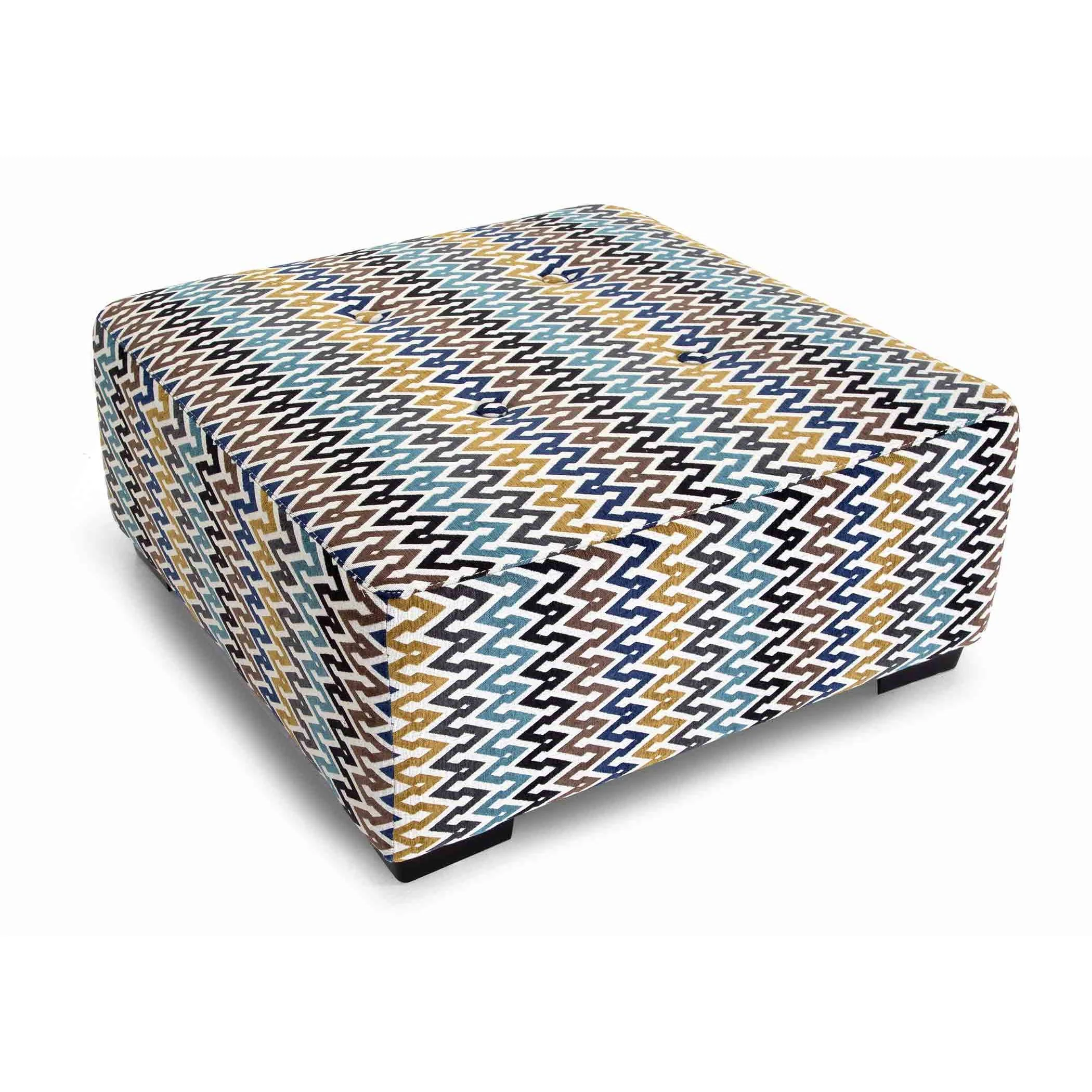 Franklin Fabric Ottoman 75018 3986-43 - Image 3