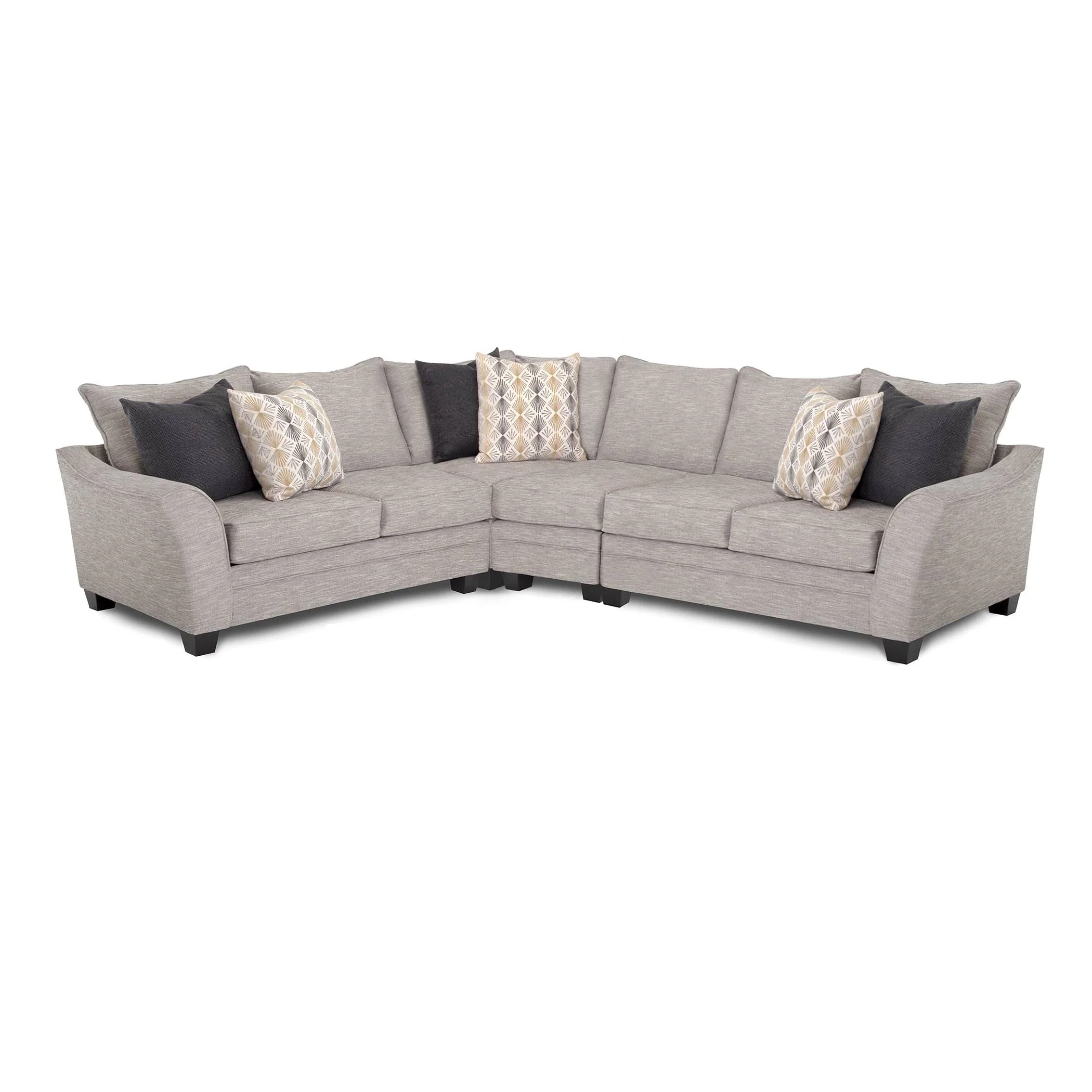 Franklin Springer Fabric 4 pc Sectional 983-59/983-04/983-03/983-69 3510-05 - Image 1
