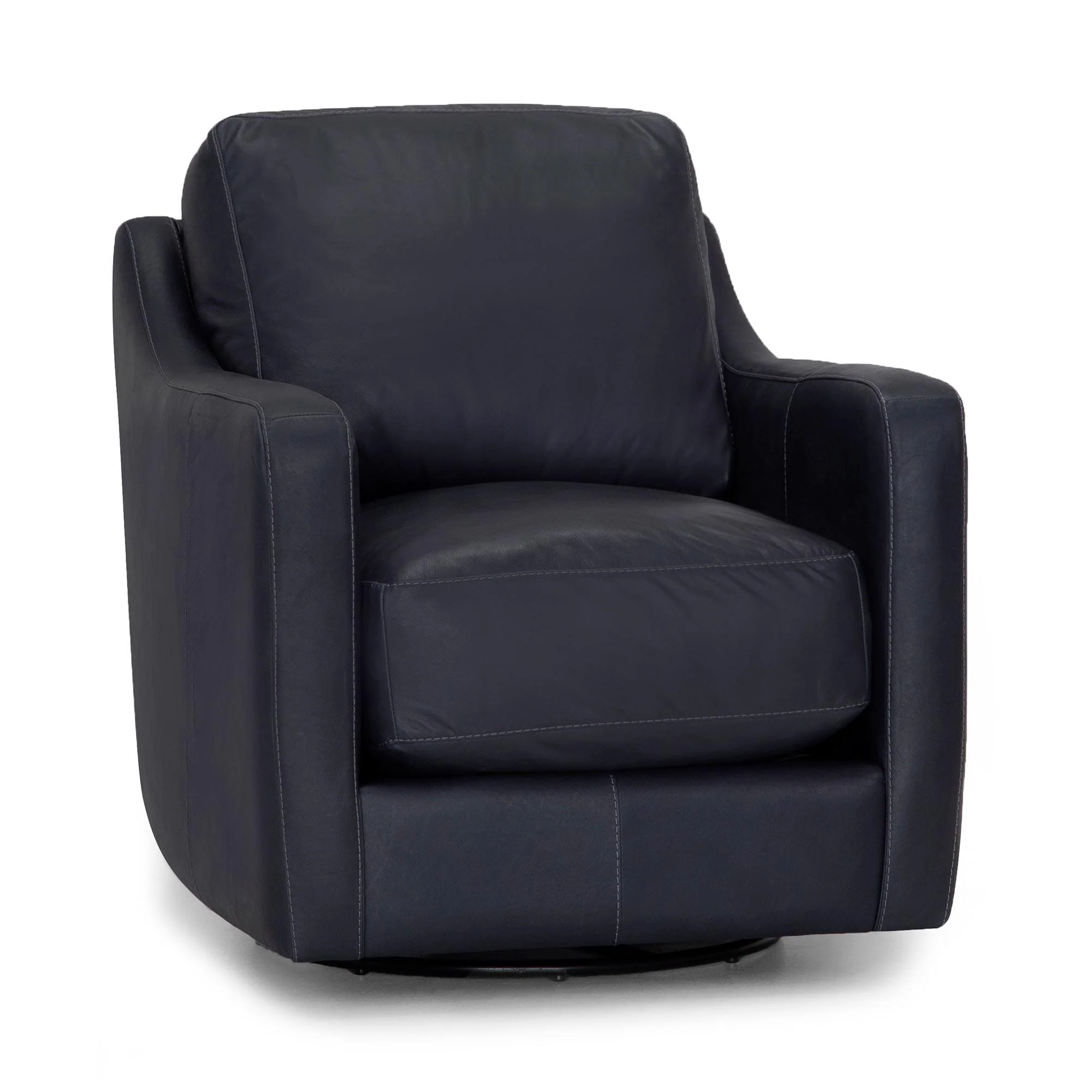 Franklin Swivel Leather Accent Chair 2183 LM 95-41 - Image 1