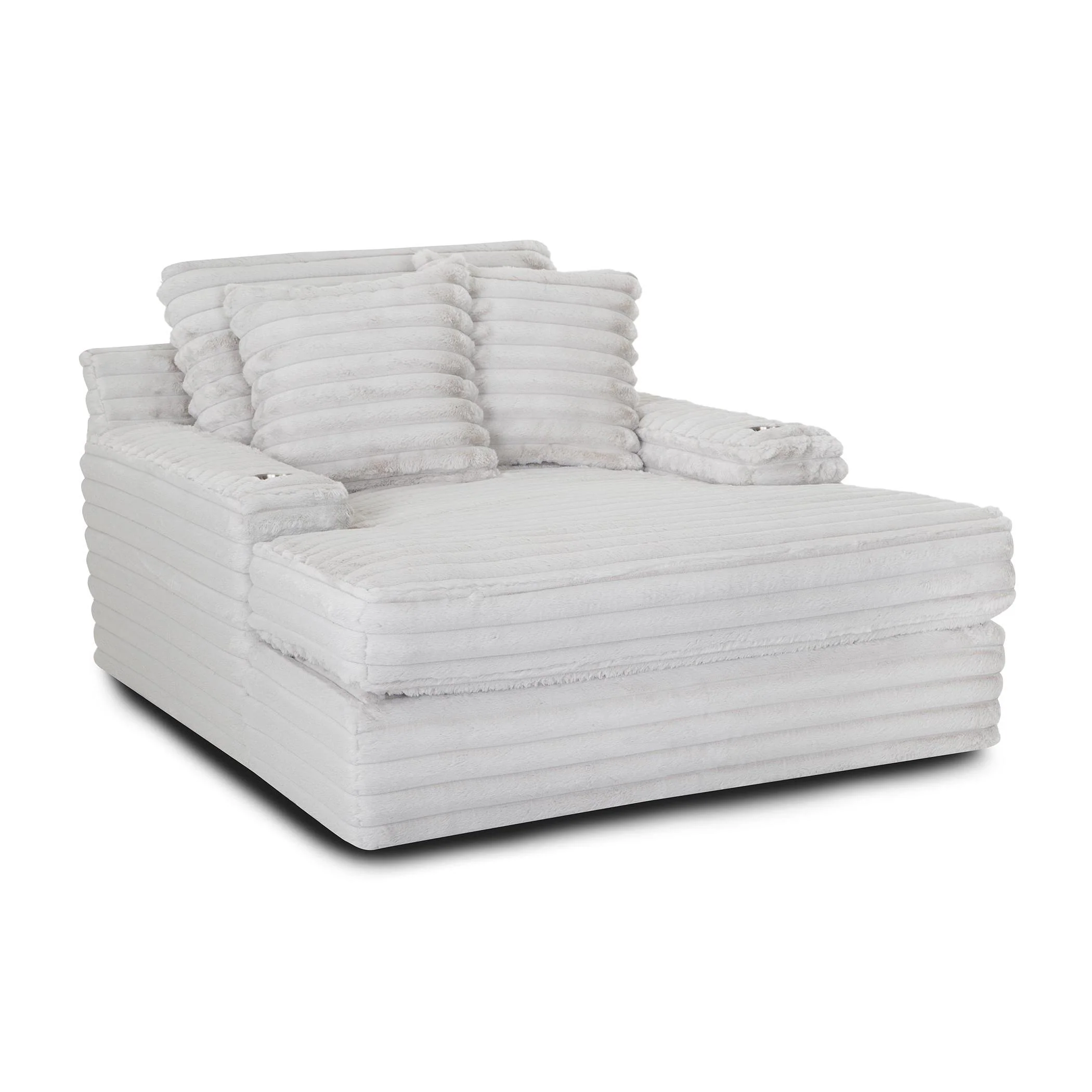 Franklin Bellini Fabric Chaise 948-11 3086-25 - Image 1