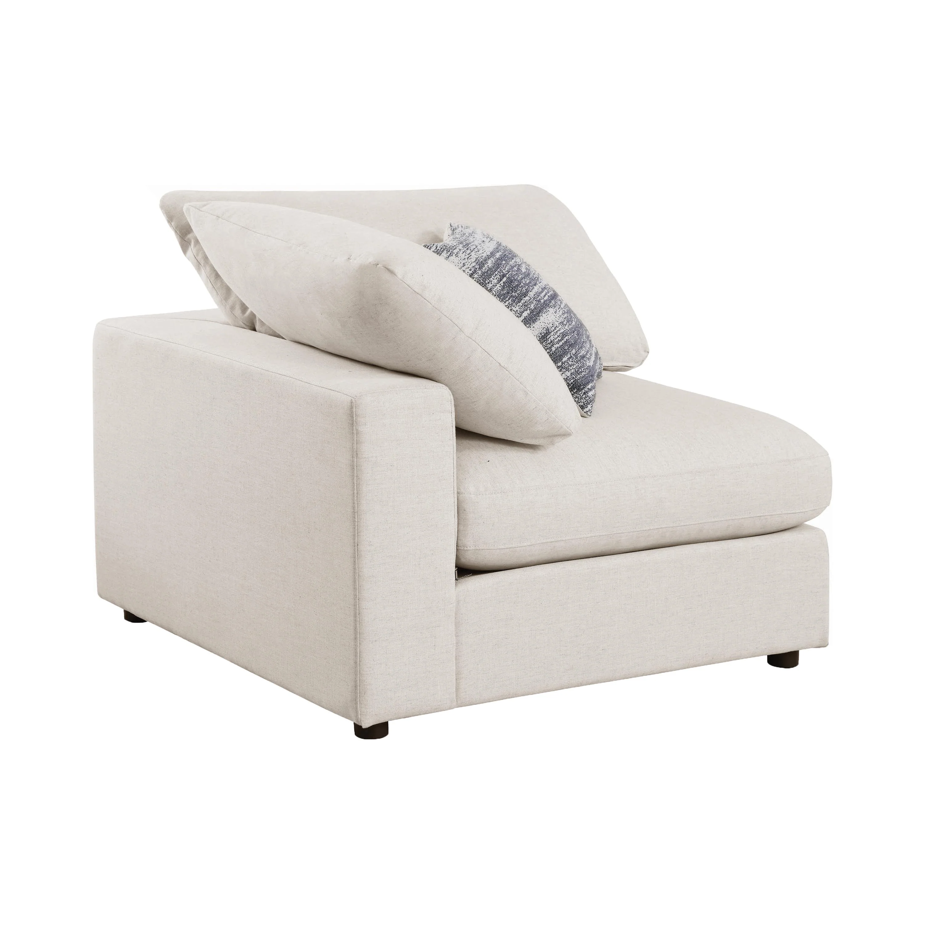 Coaster Furniture Serene 551321-SETA 4 pc Upholstered Modular Sectional - Beige - Image 3