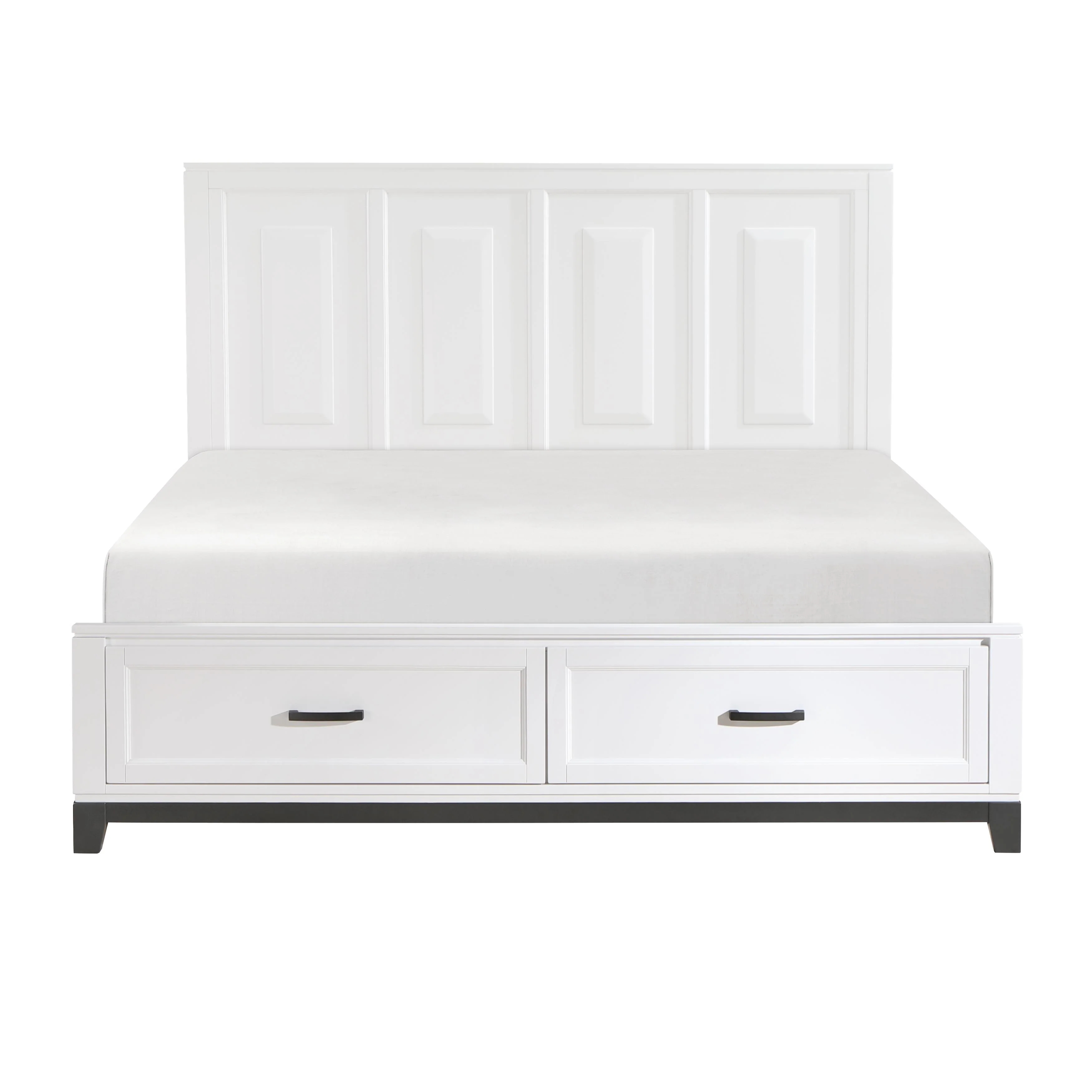 Homelegance Garretson 1450WHK-1CK* California King Platform Bed with Footboard Storage - Image 1